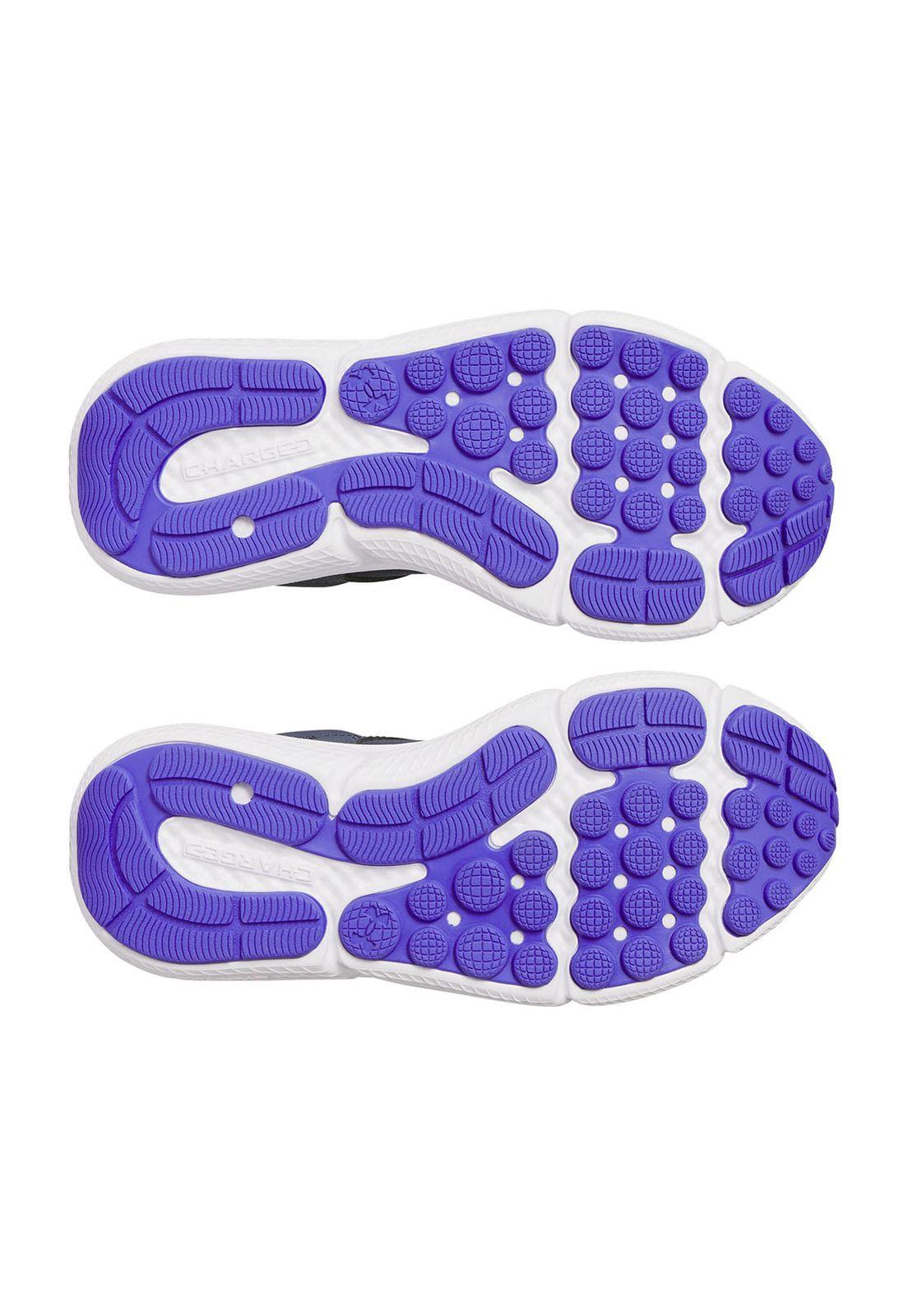 Zapatillas run Assert 10 para niñas Azul-3