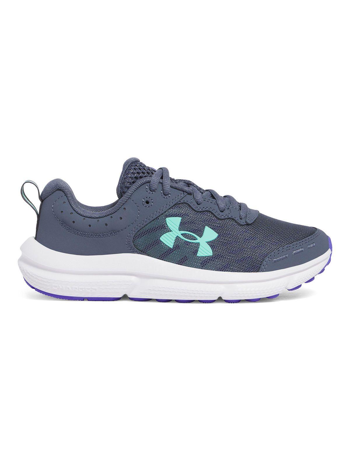Zapatillas run Assert 10 para niñas Azul-0