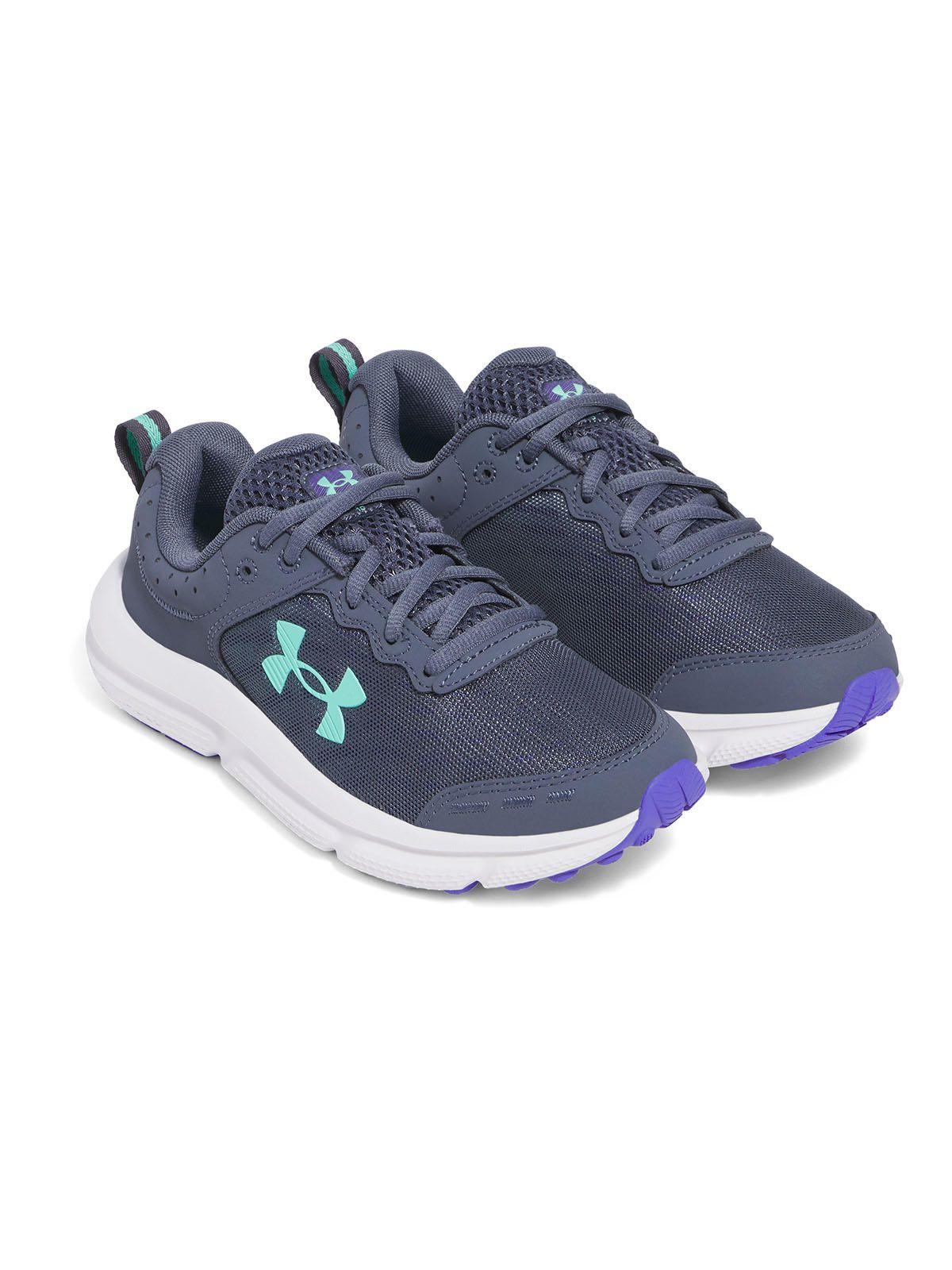 Zapatillas run Assert 10 para niñas Azul-4