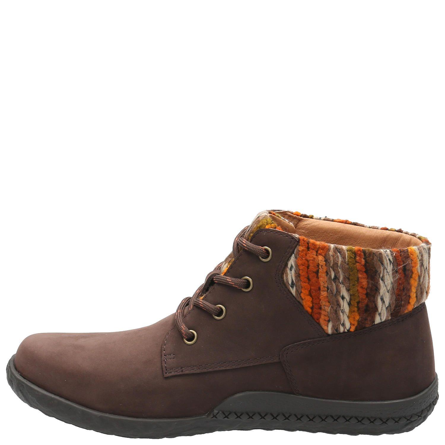 Botín Cuero Mujer Betta Café Oscuro-5