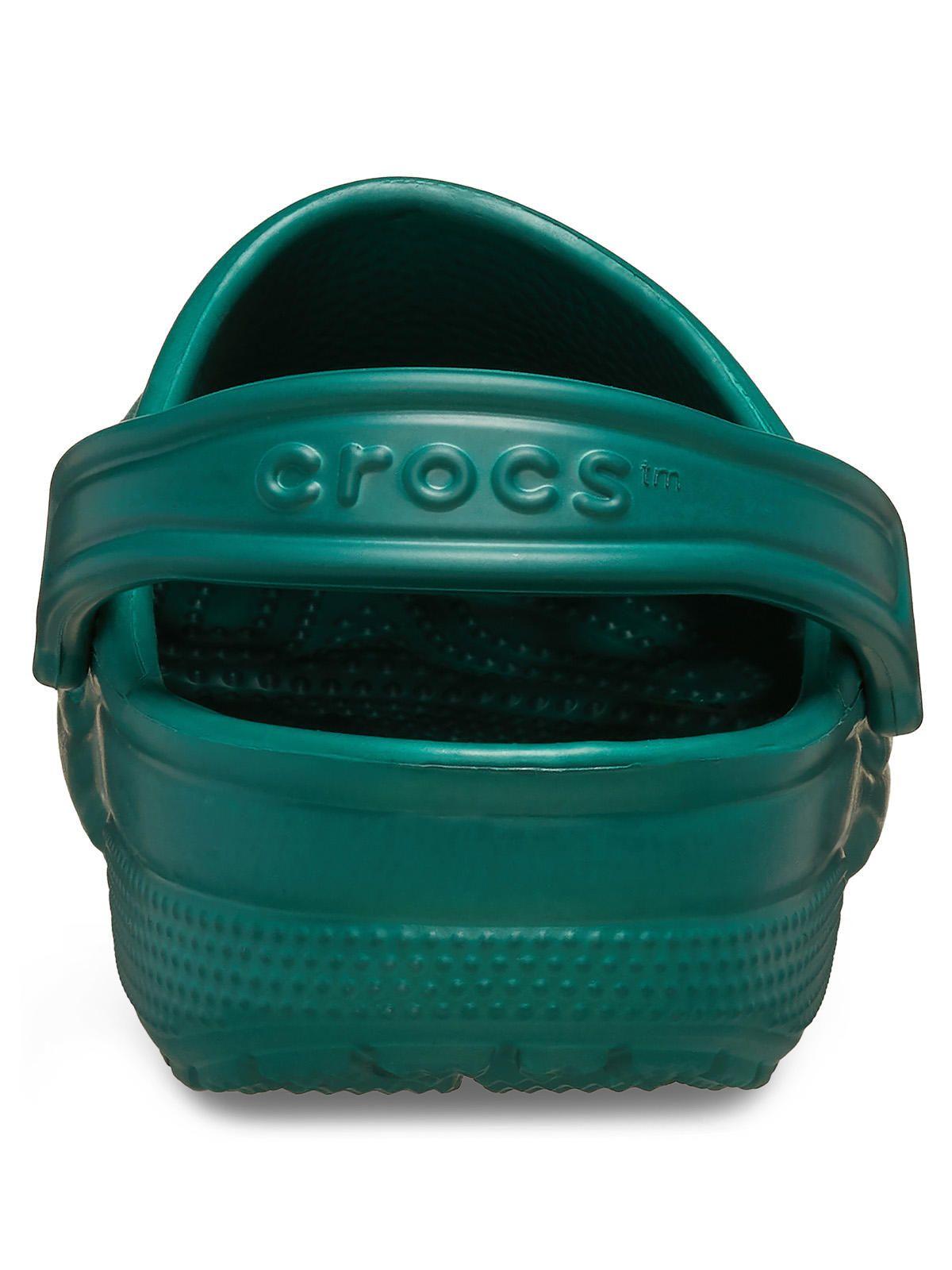 Zueco Crocs Hombre Classic Clog Verde Oscuro-6