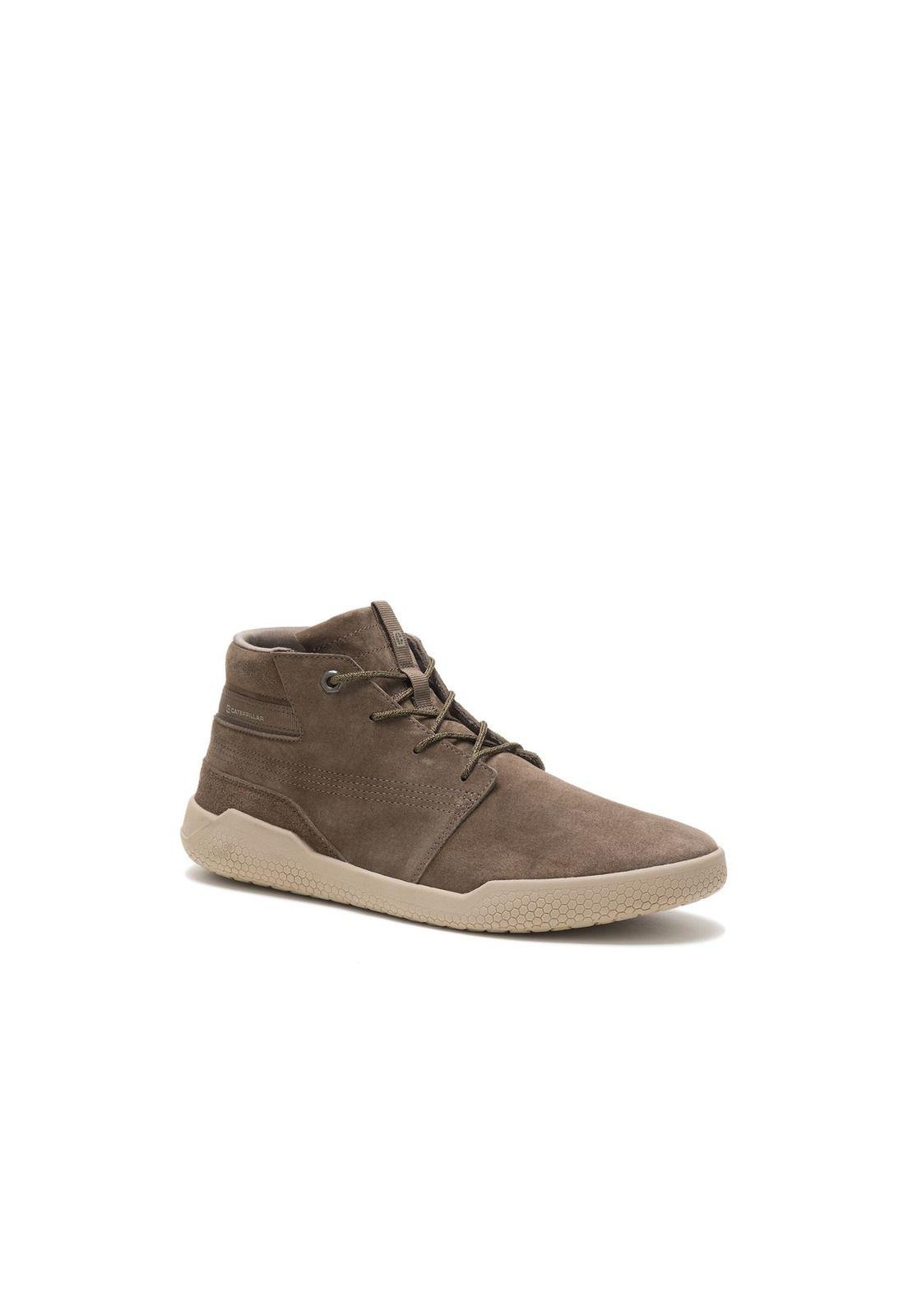 Zapatilla Hombre  Con Caña Hex Mid Café-0