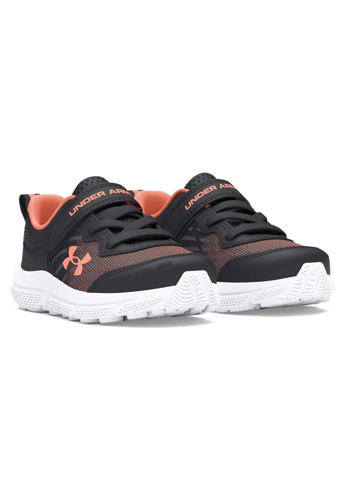 Zapatillas Run Assert 10 AC para niña Gris-5