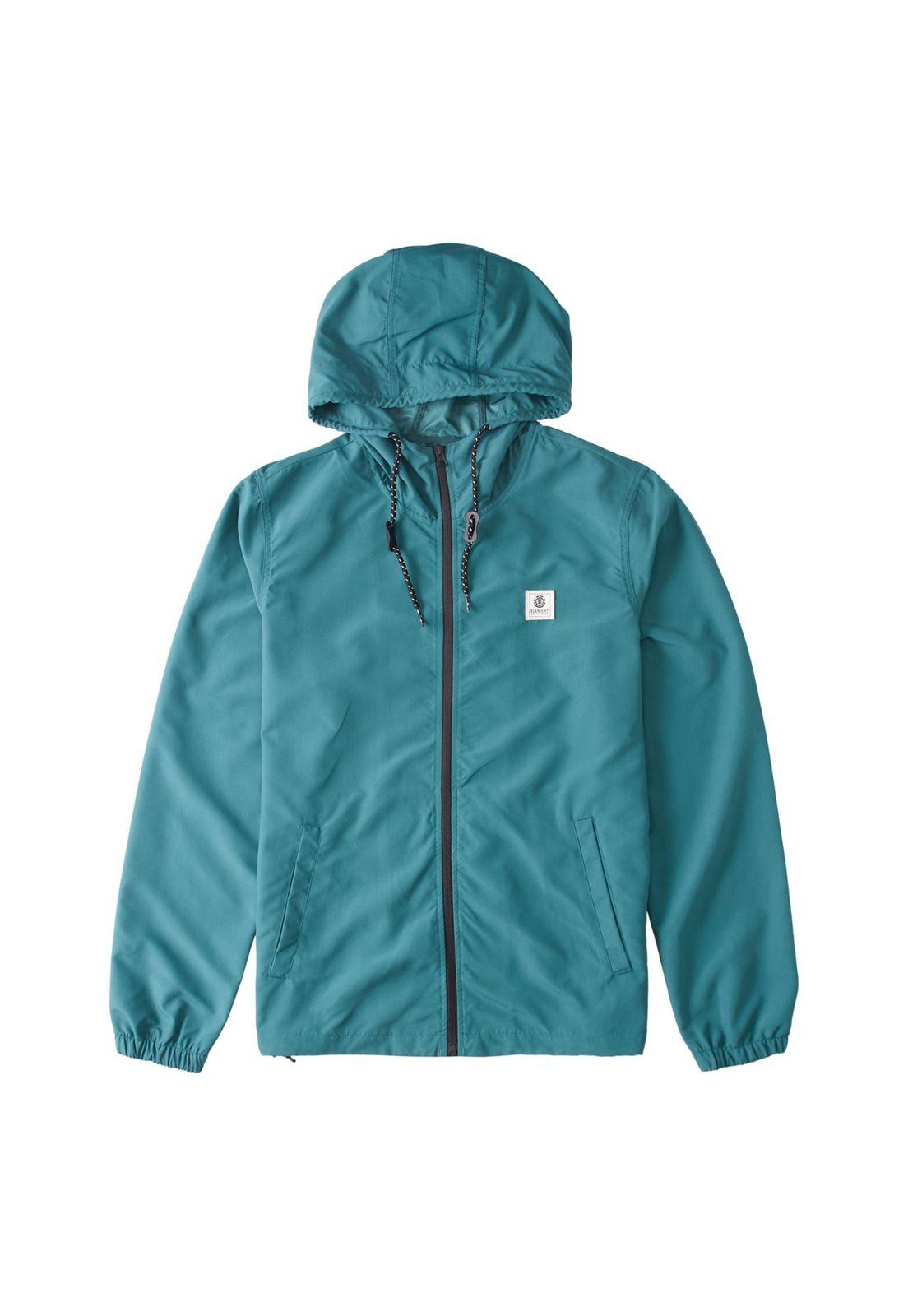 Chaqueta Cortaviento Hombre Alder Wind Turquesa-0