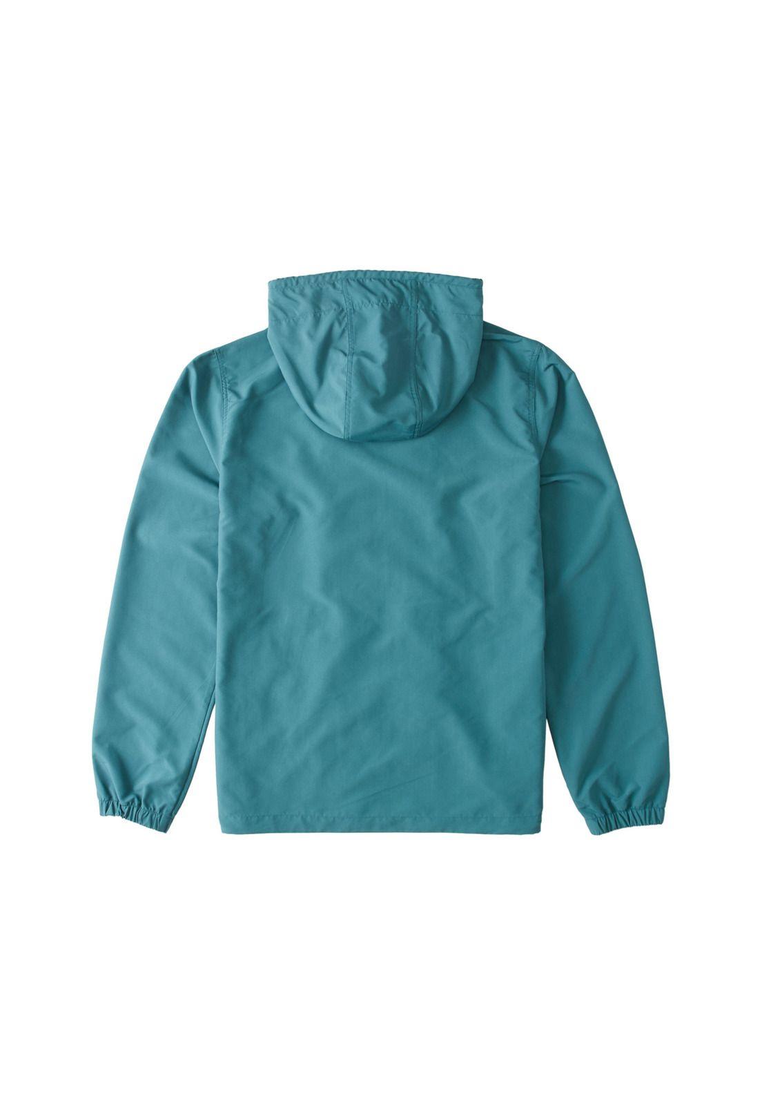 Chaqueta Cortaviento Hombre Alder Wind Turquesa-1