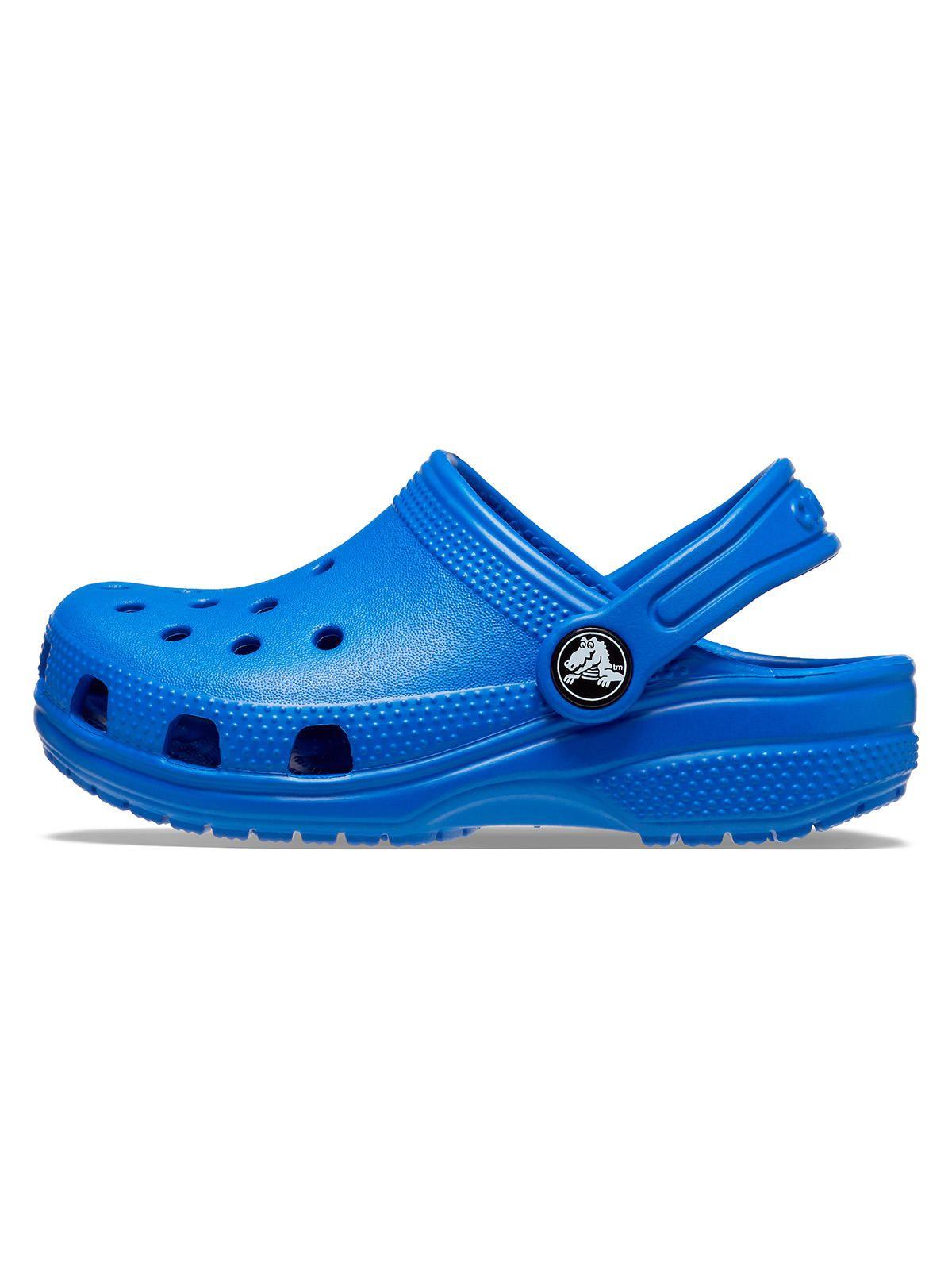 Zueco Crocs Niño Classic Clog T Azul-1
