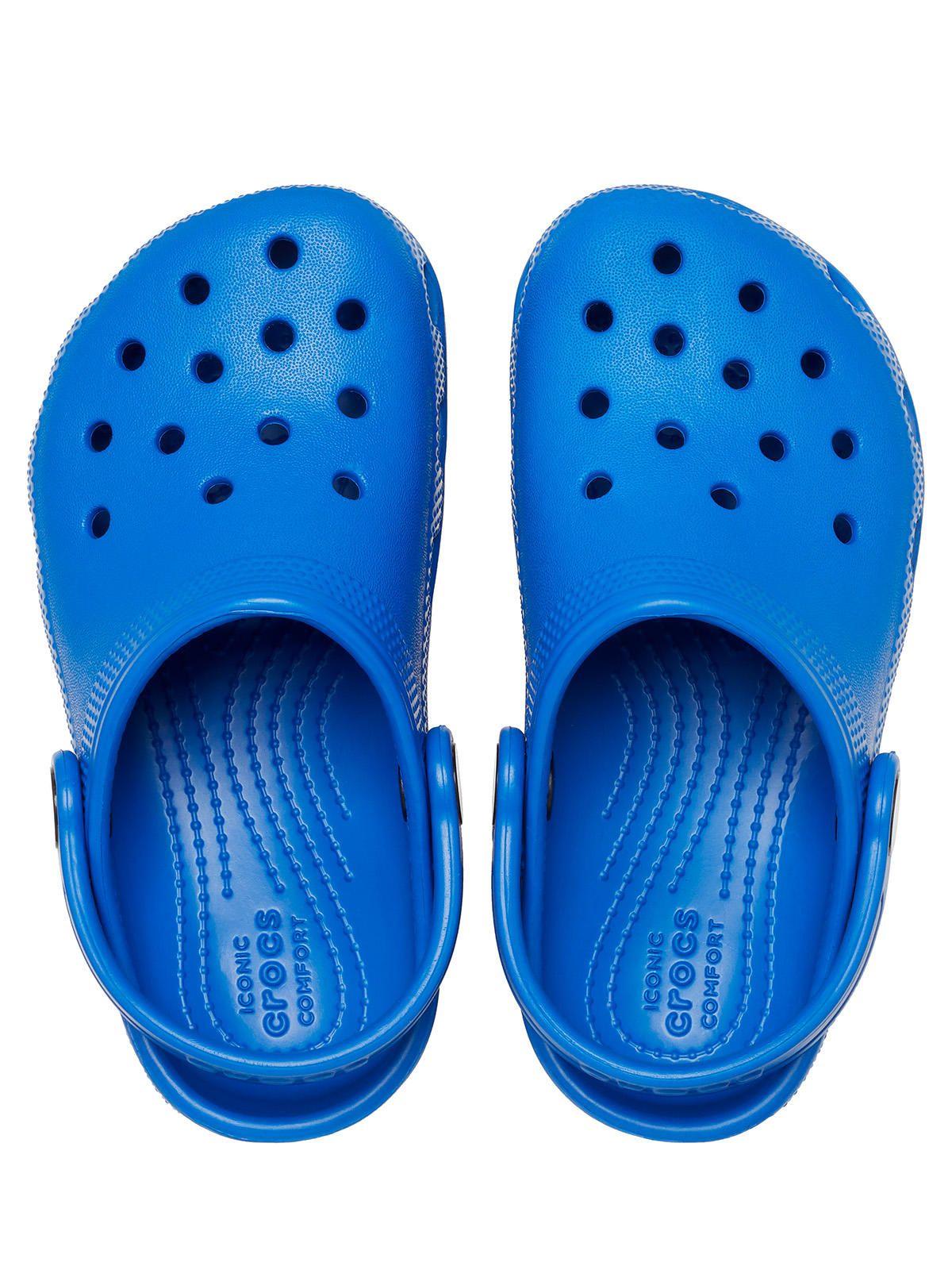 Zueco Crocs Niño Classic Clog T Azul-4