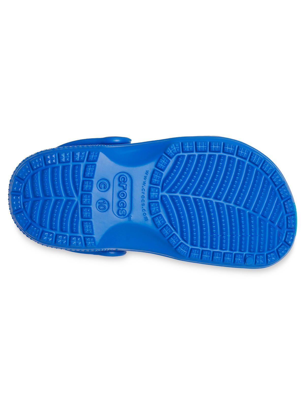 Zueco Crocs Niño Classic Clog T Azul-5