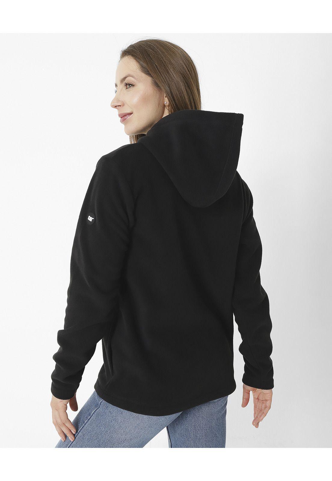 Polar W Quarter Zip Polar Negro Mujer-1