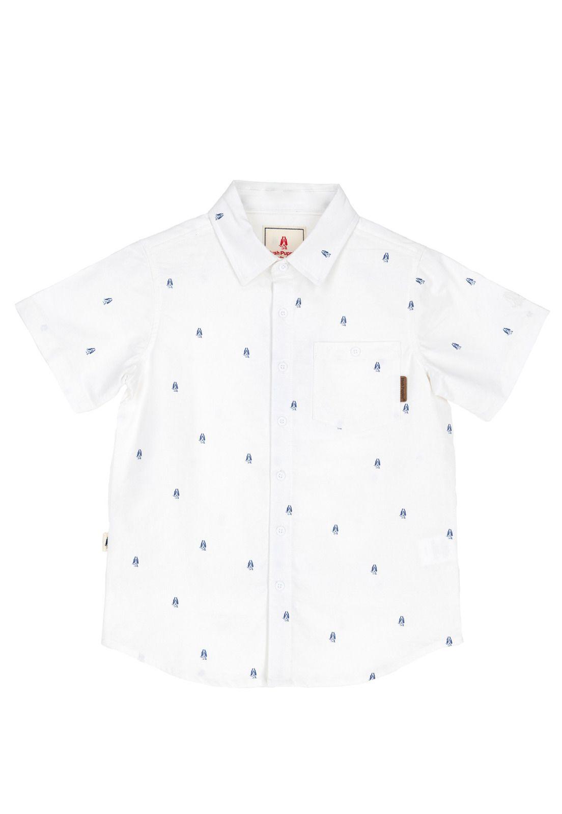 Camisa Niño Hush Blanco-0