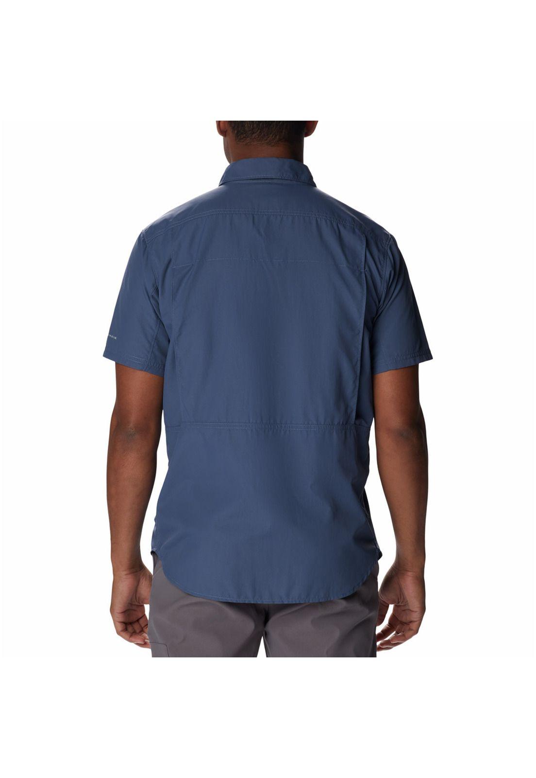 Camisa M/C Hombre Silver Ridge 2.0 Azul-2