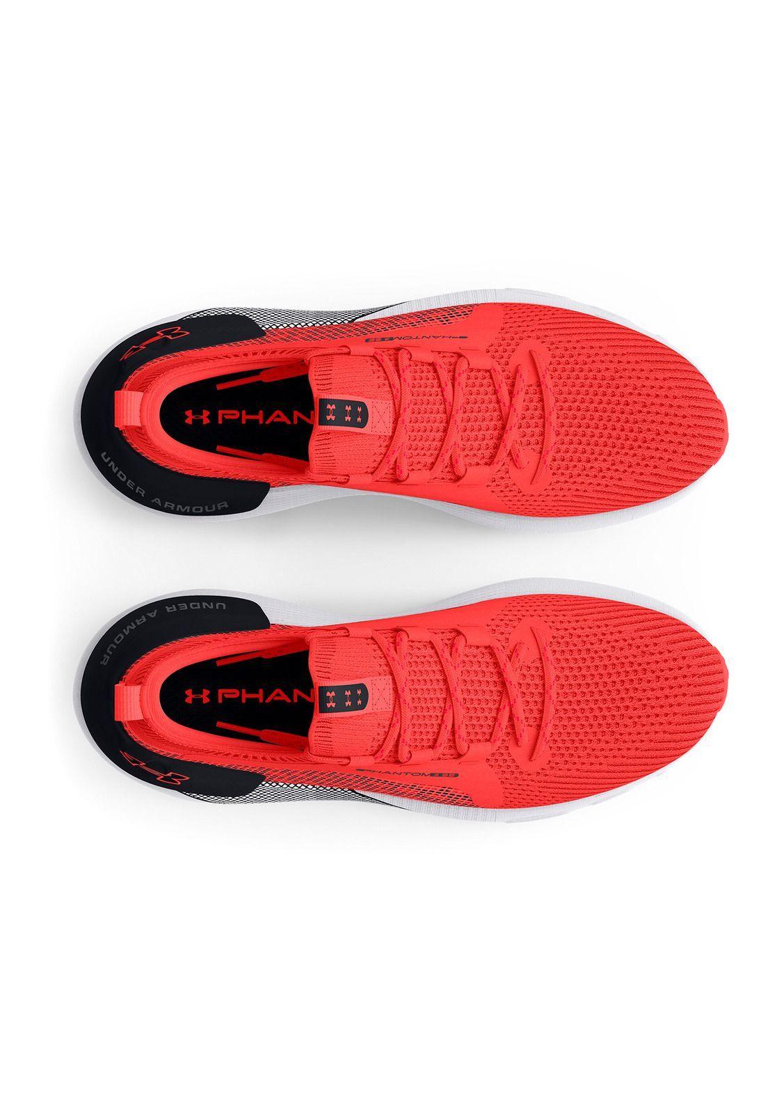 Zapatillas running UA HOVR Phantom 3 SE hombre Rojo-4