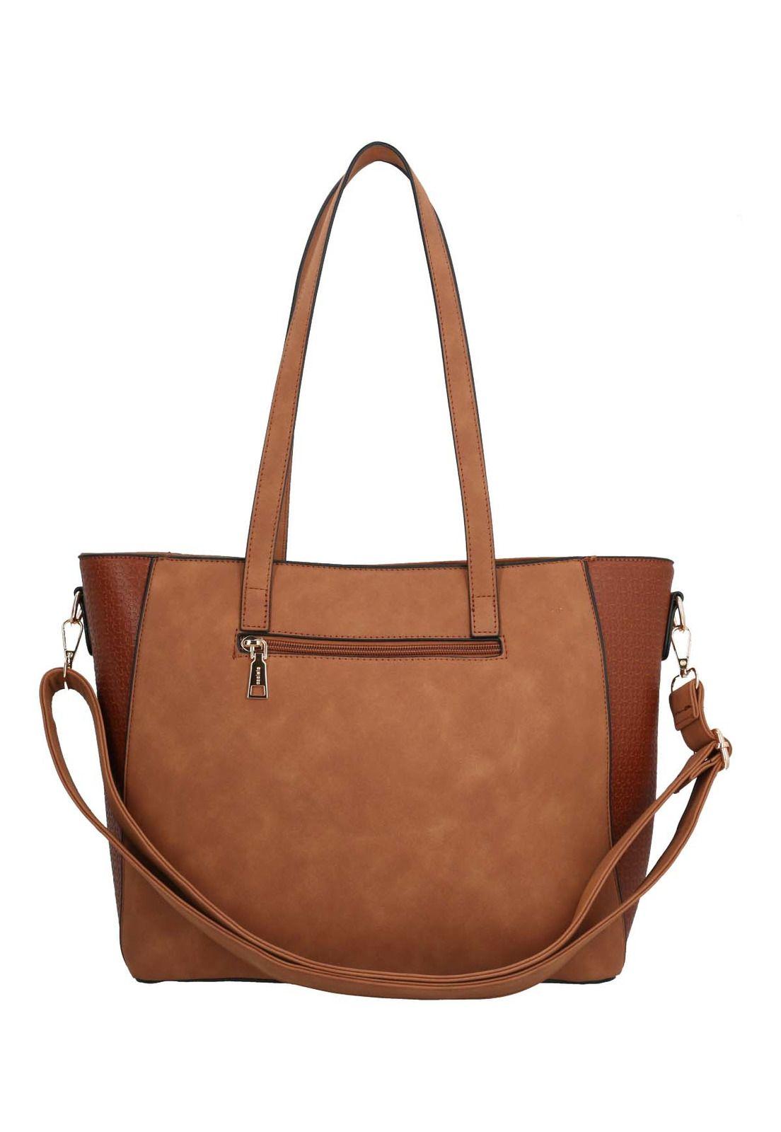 Carteras Gubio Tote Mujer Café-2