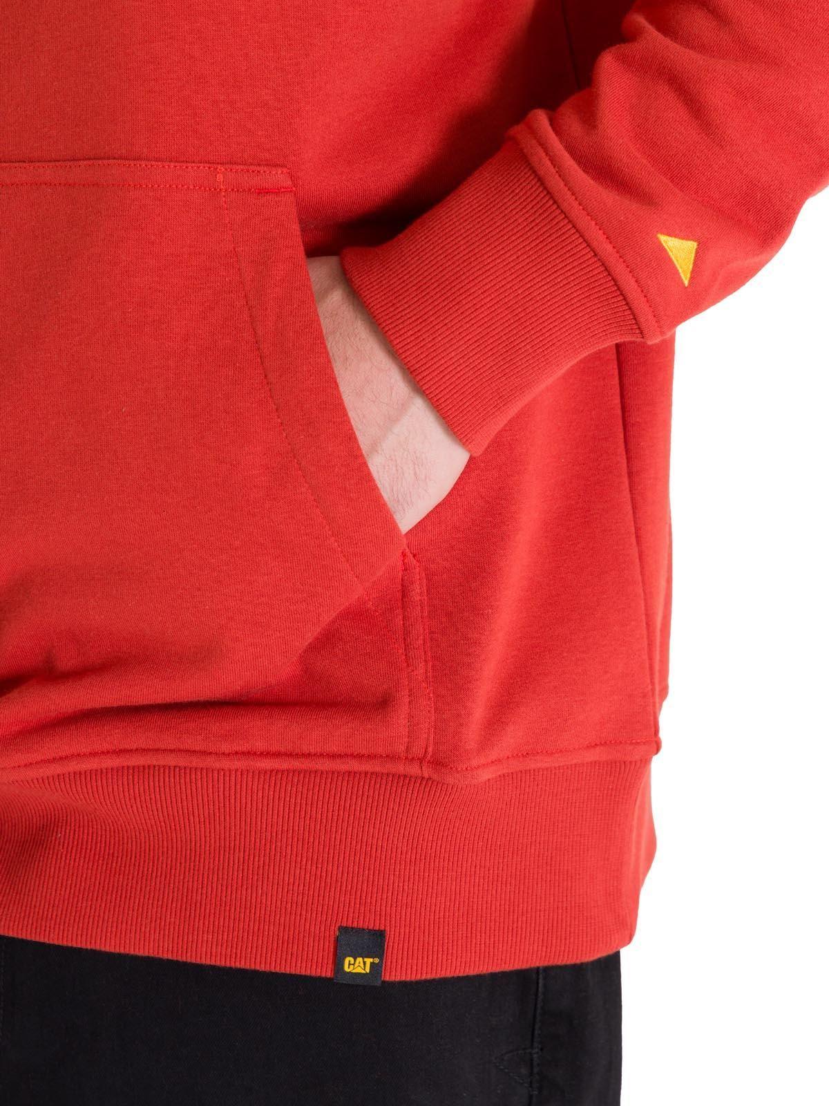 Polerón Premium Graphic Pullover Unisex Rojo-5