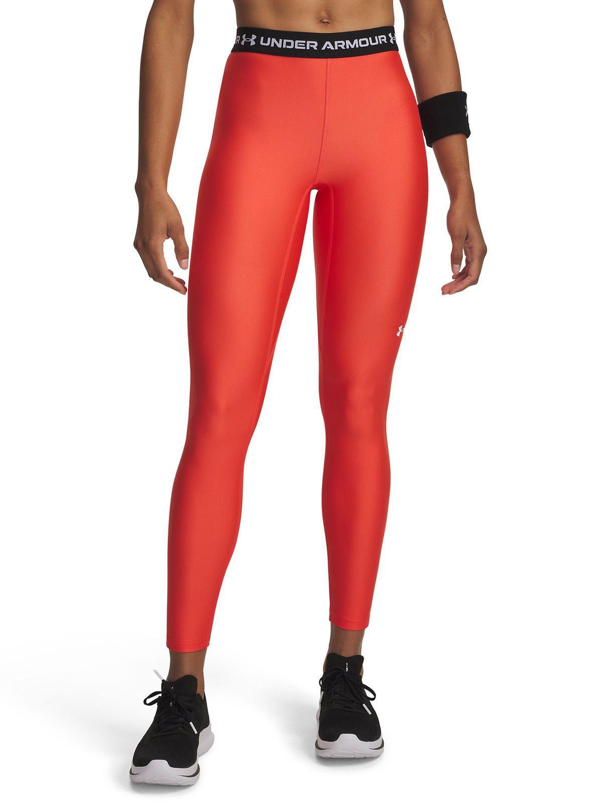 Calza Mujer Heatgear Legging Rojo-0
