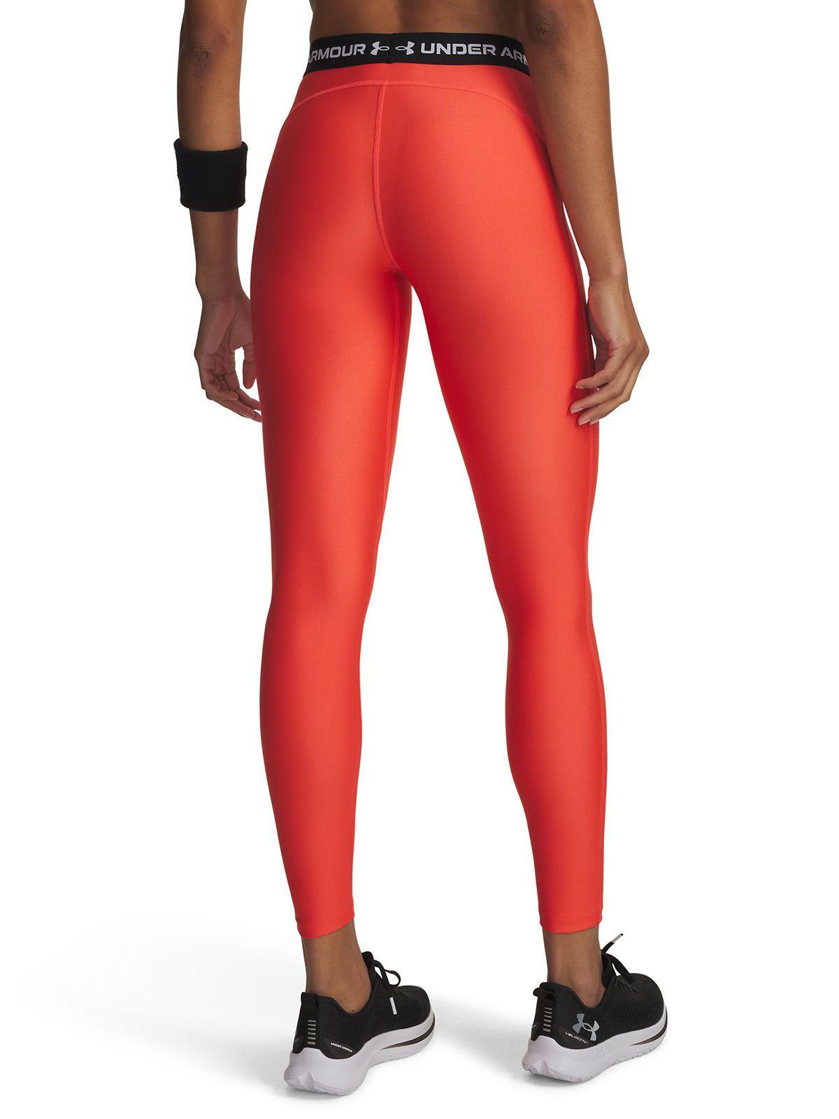 Calza Mujer Heatgear Legging Rojo-1