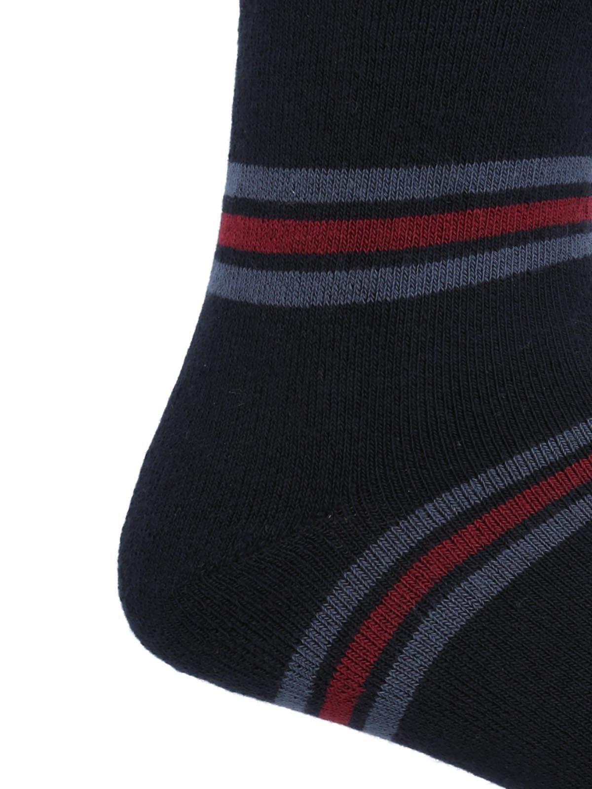 Calcetín Bambú Hombre Heavy Line Azul-1