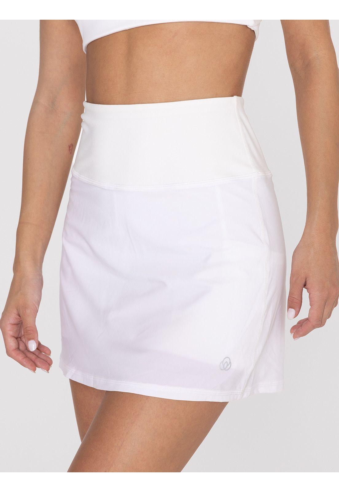 Falda Pádel/Tenis Mujer Isi Blanca -4
