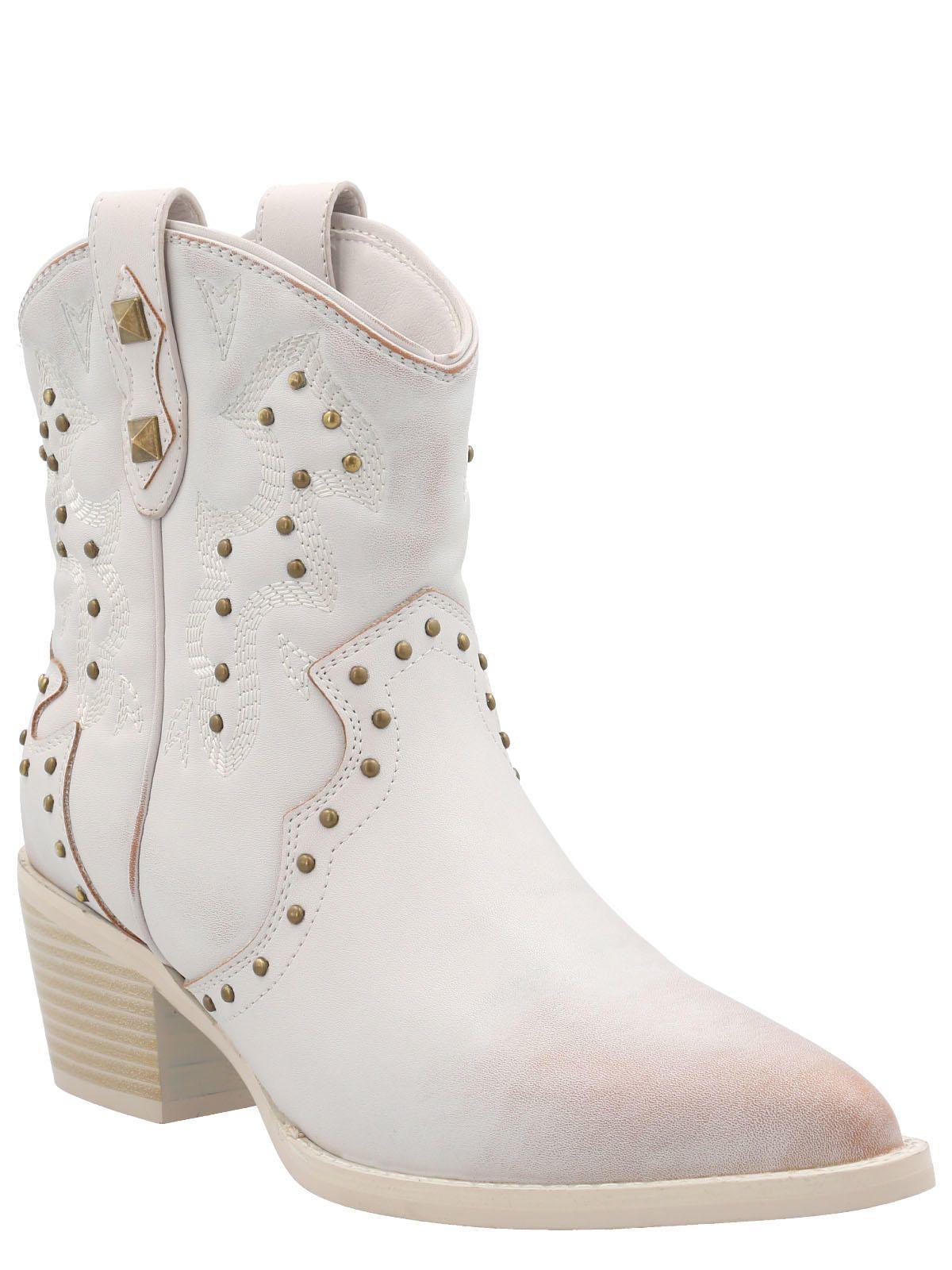 Botín Sete Mujer Crudo-0