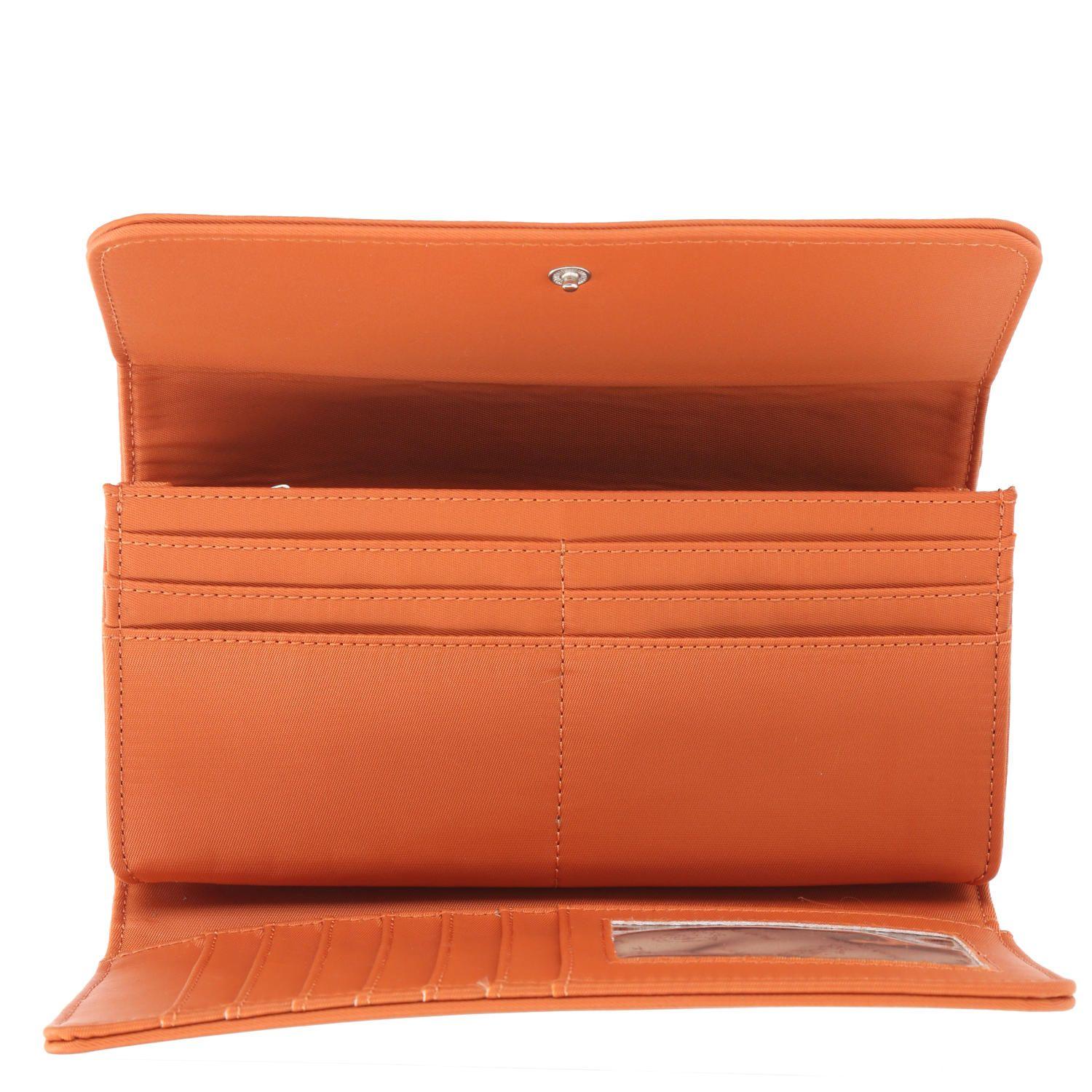 Billetera Renne Wallet Naranjo Mujer-2