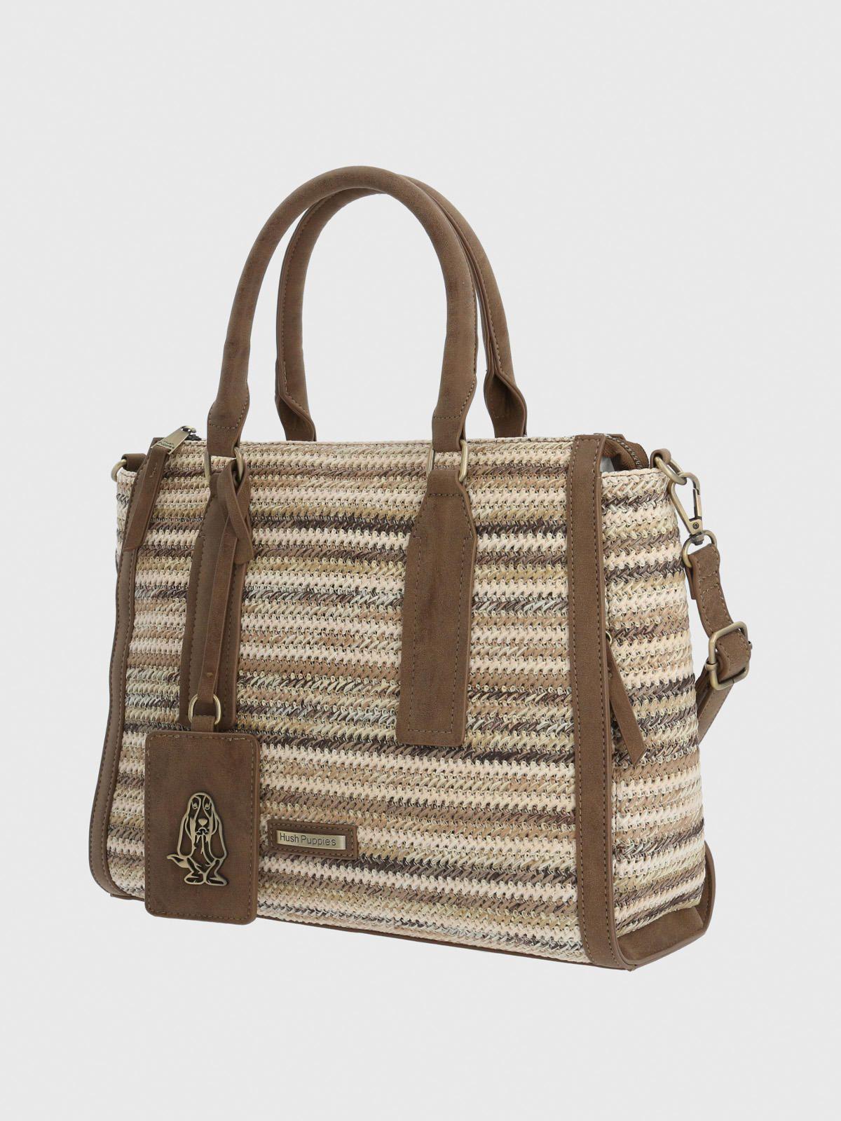 Cartera Ecocuero Mujer Yantii Bag Café-1