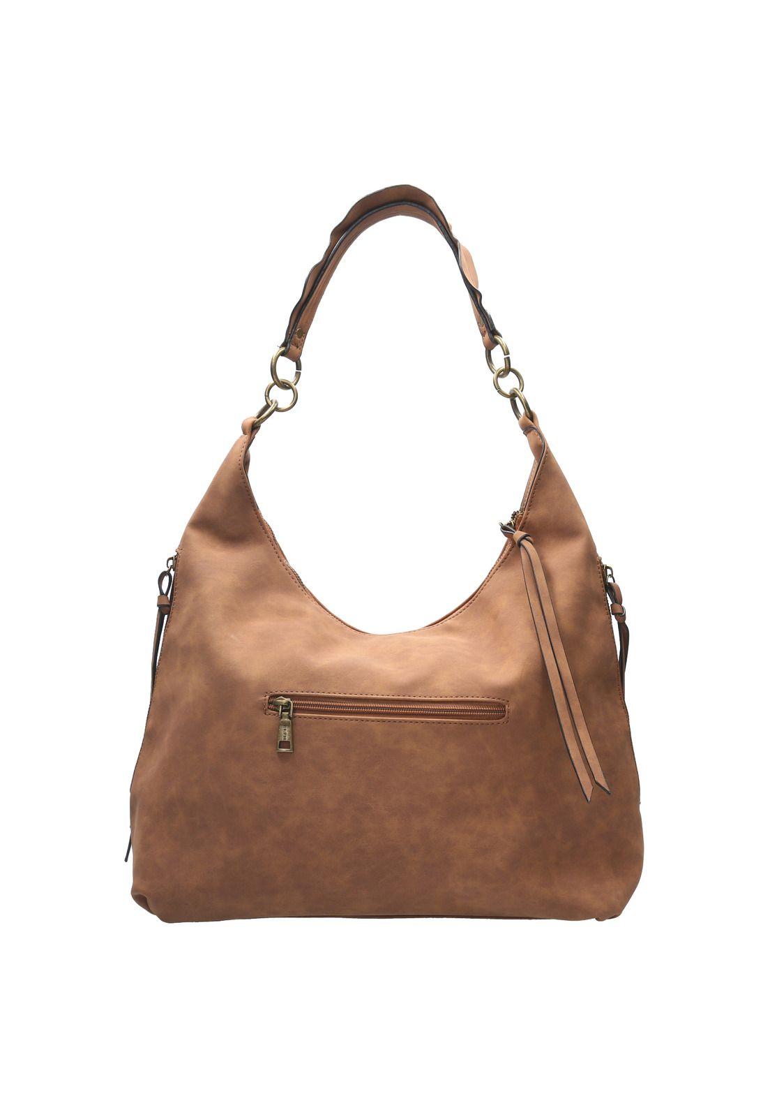 Cartera Convertible Mujer Glori Hobo Café-2