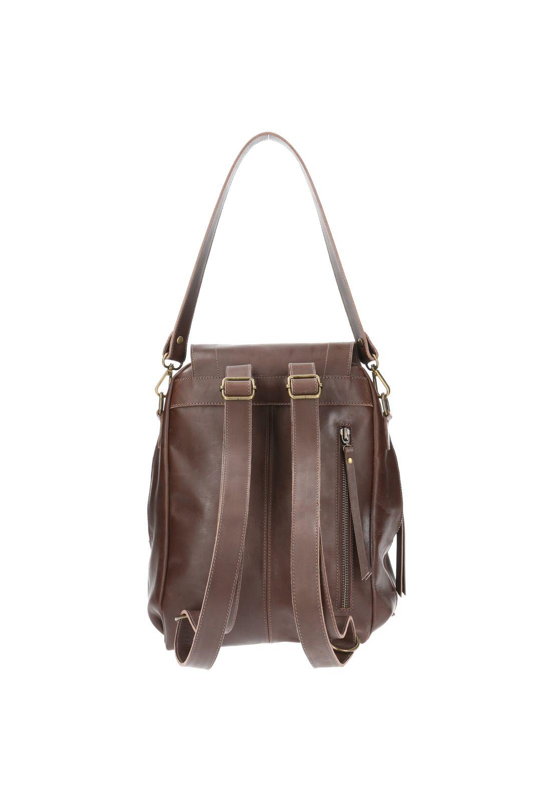 Cartera Mujer Lance Back Café-3