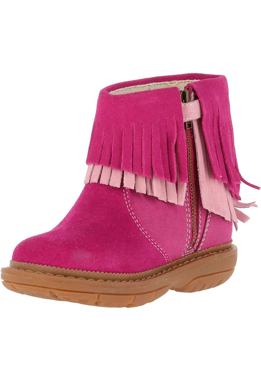 Bota Cuero Beau Fucsia-1