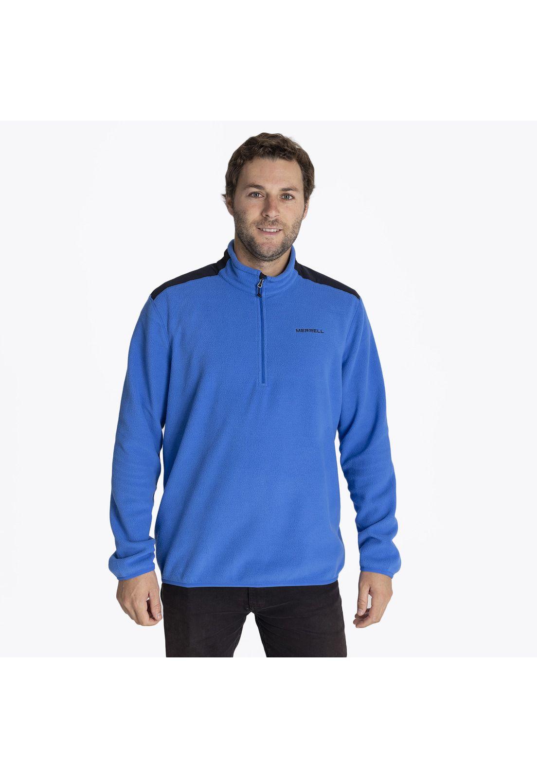 Polar Hombre Terrain 1/4 Zip Azul-0