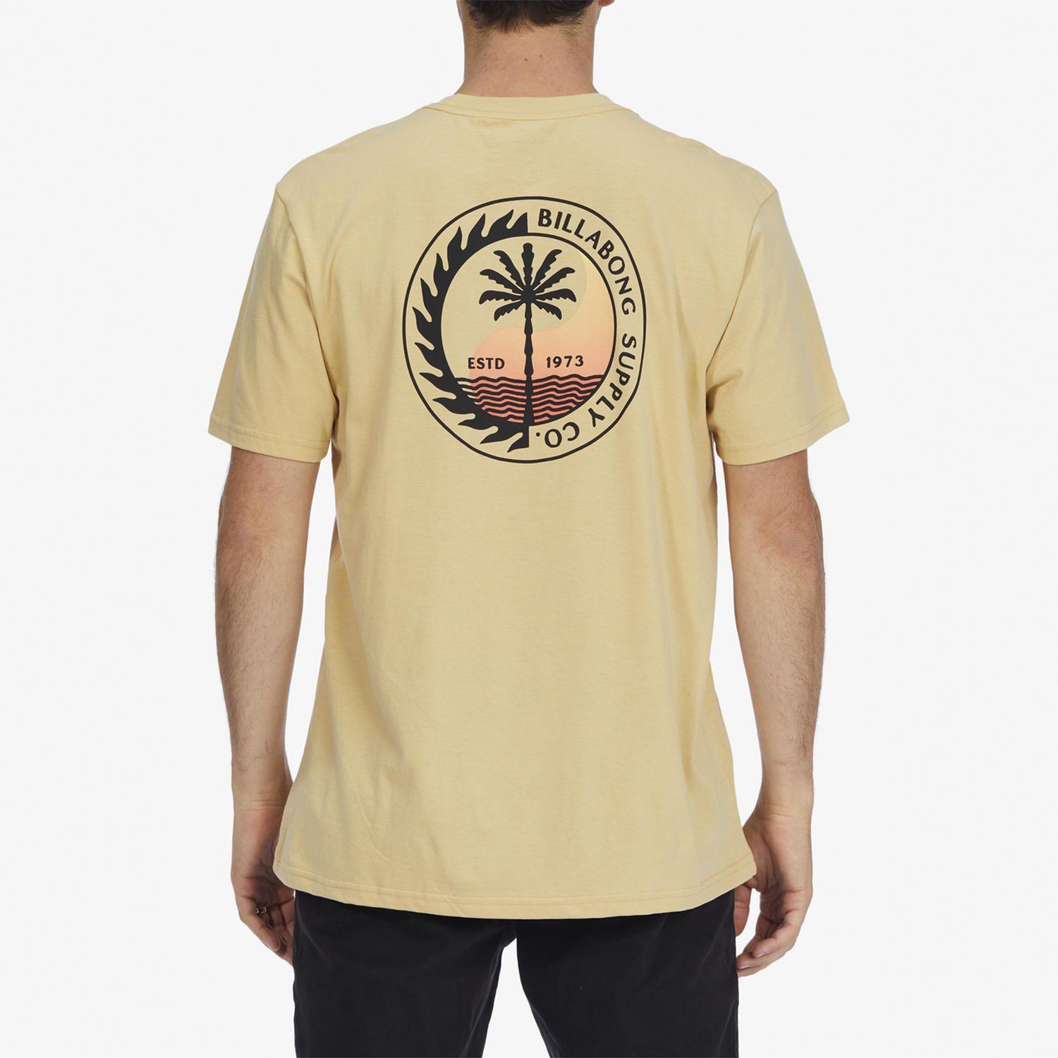 Polera M/C Hombre Transport M Tees Amarillo-1