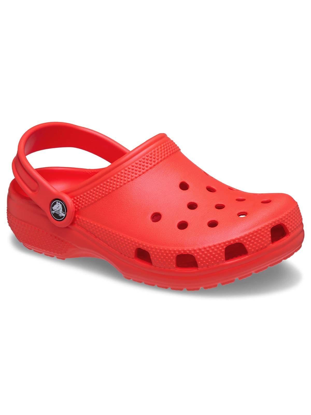 Zueco Crocs Niño Pequeño Classic Clog T Rojo Intenso-6
