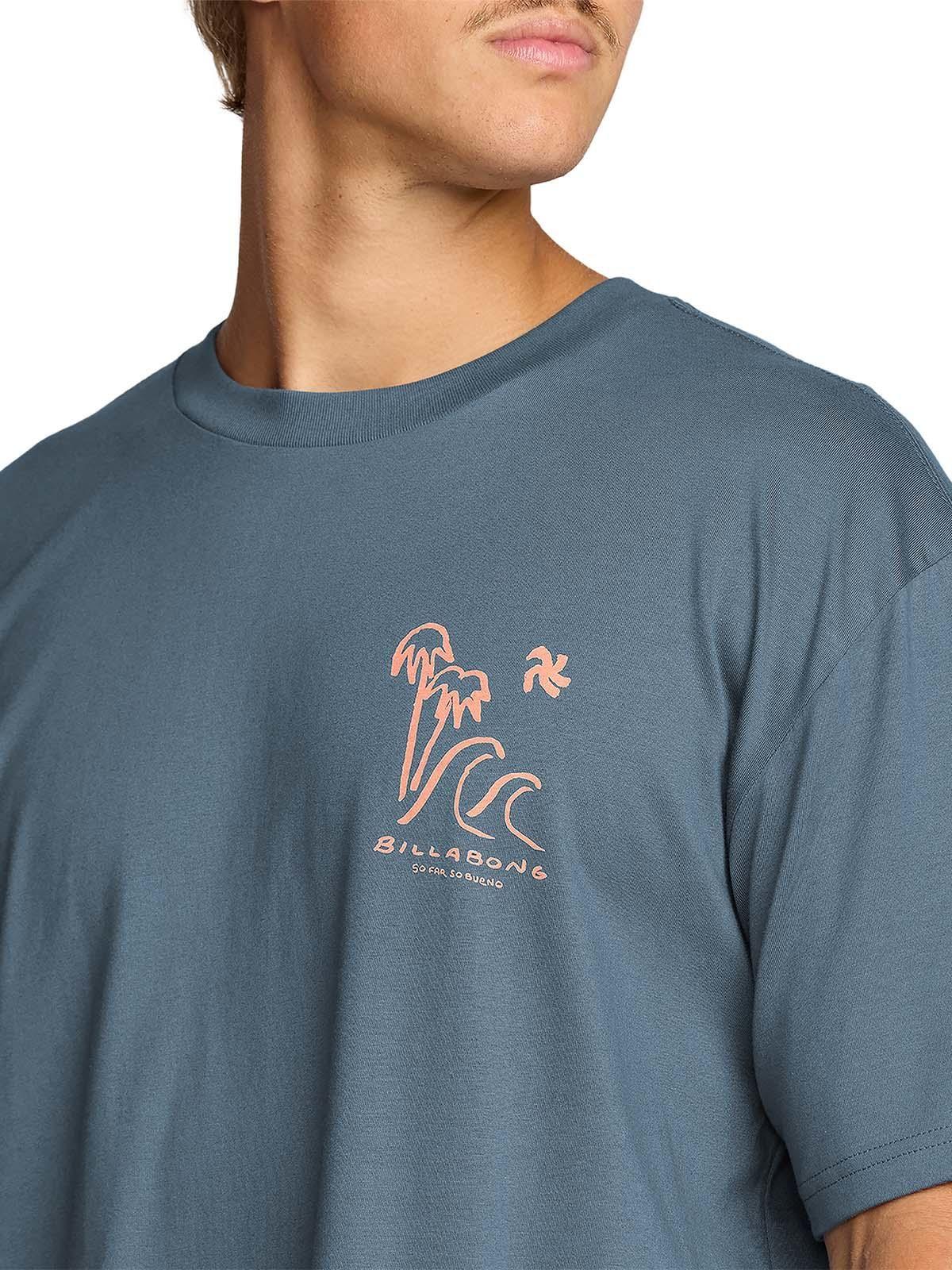 Polera m/c Hombre So far Azul-3