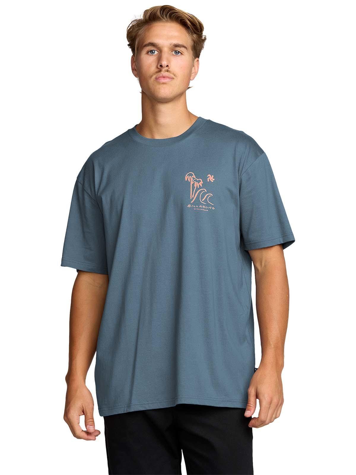 Polera m/c Hombre So far Azul-4