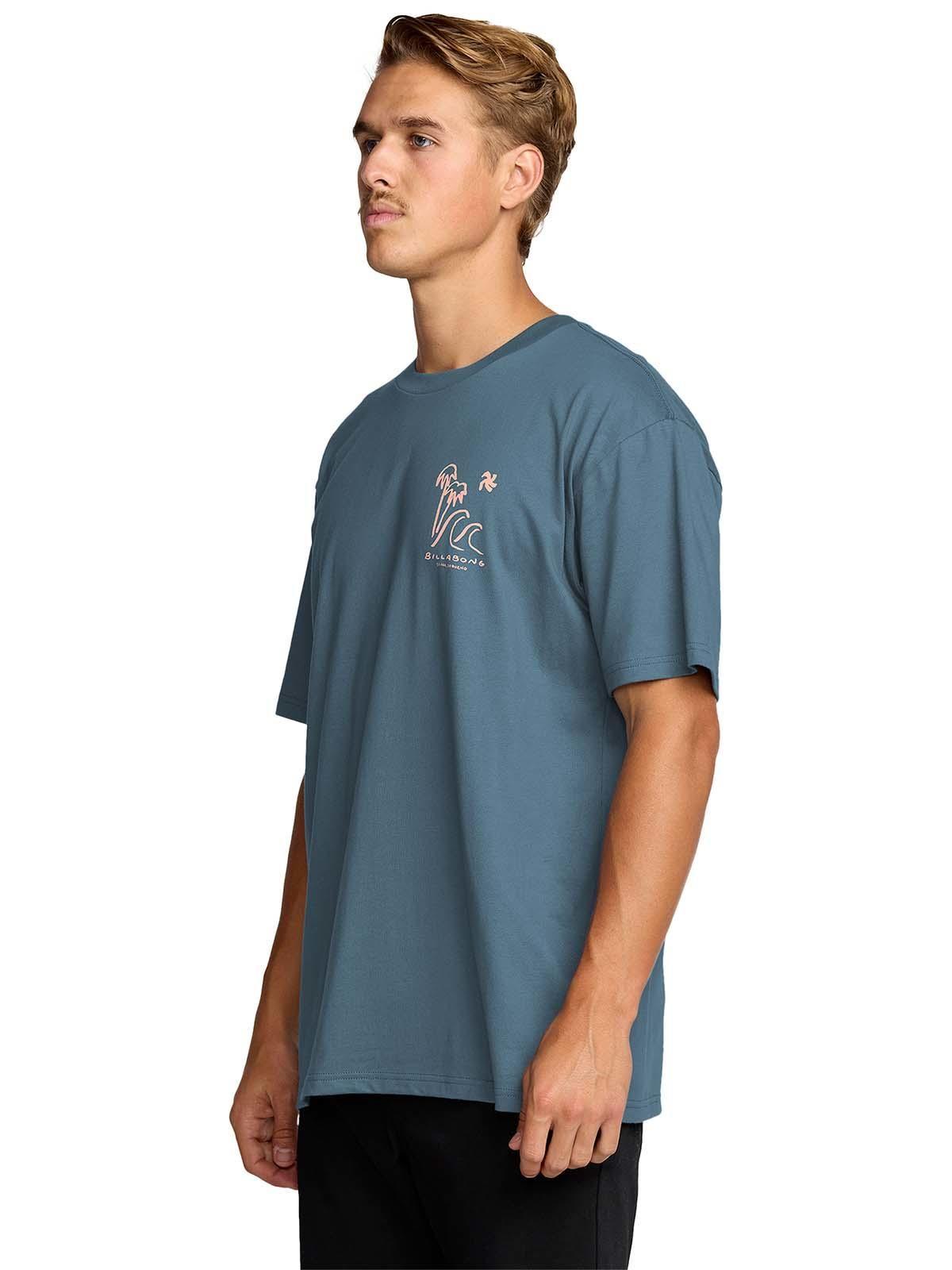 Polera m/c Hombre So far Azul-5