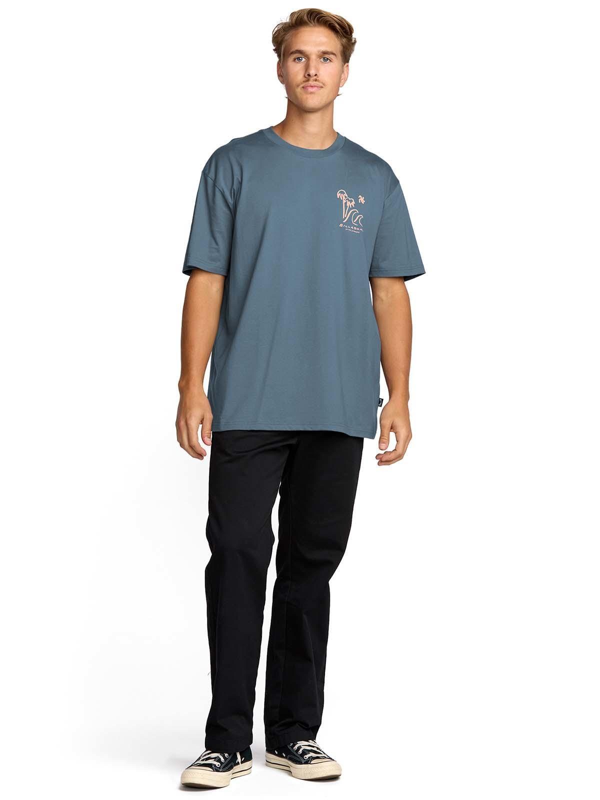 Polera m/c Hombre So far Azul-7