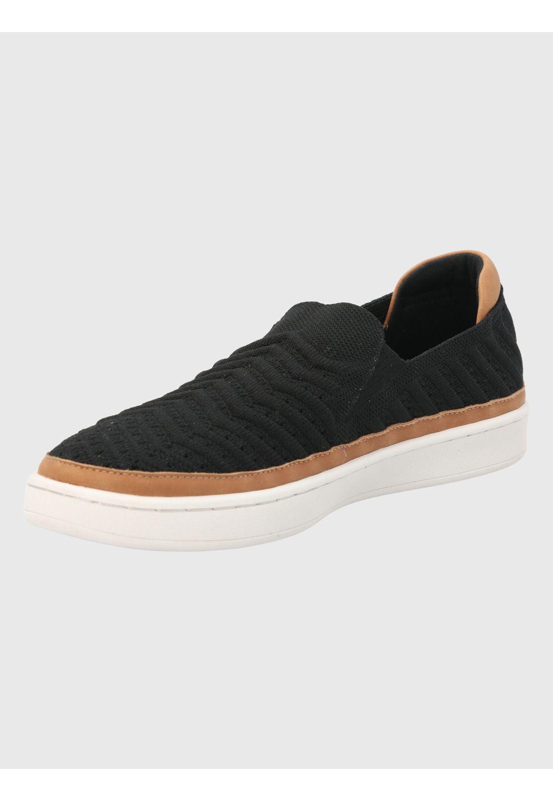 Zapatilla Negro Mujer Trento -3
