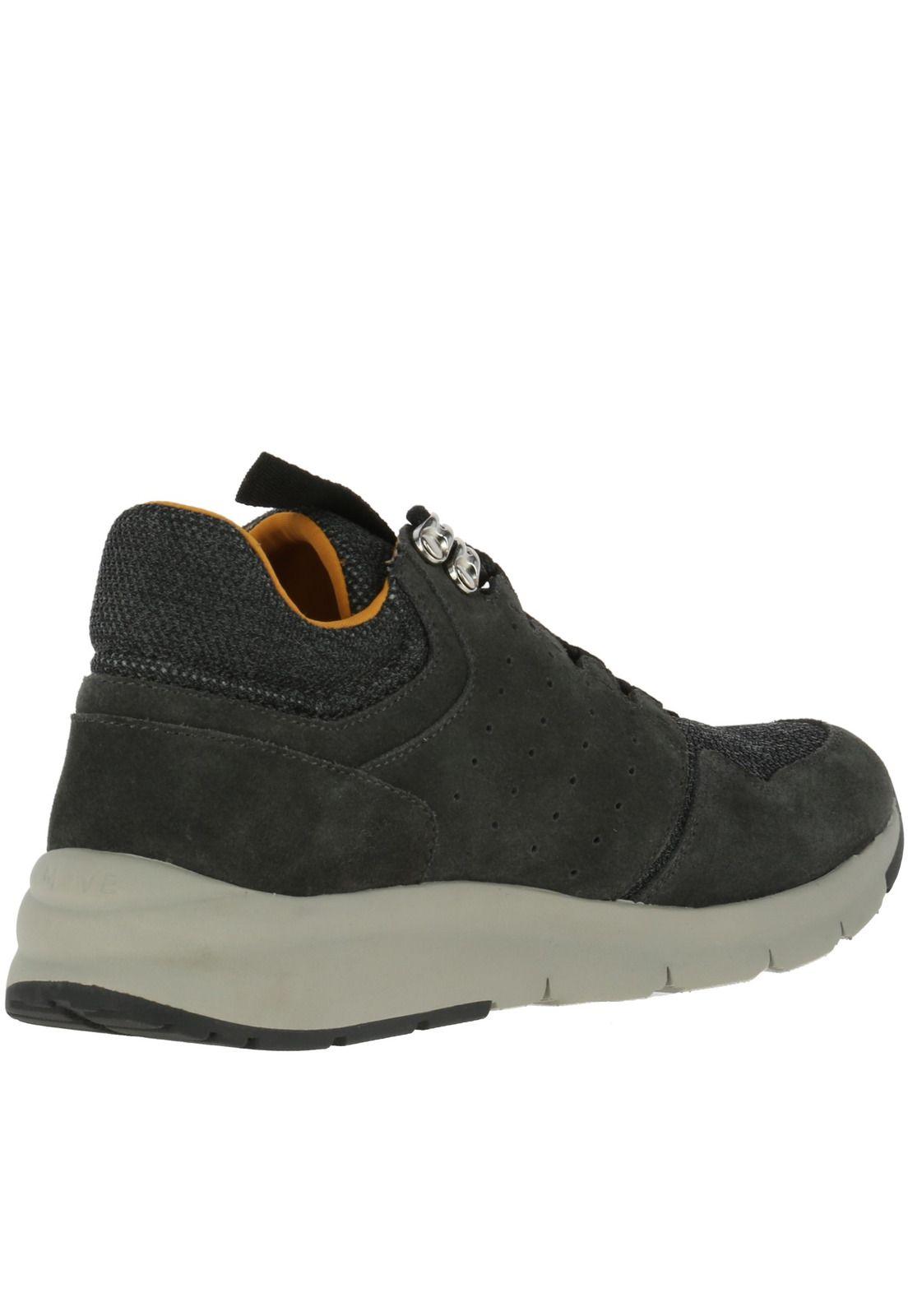 Botin Cuero Hombre Draco Gris-4