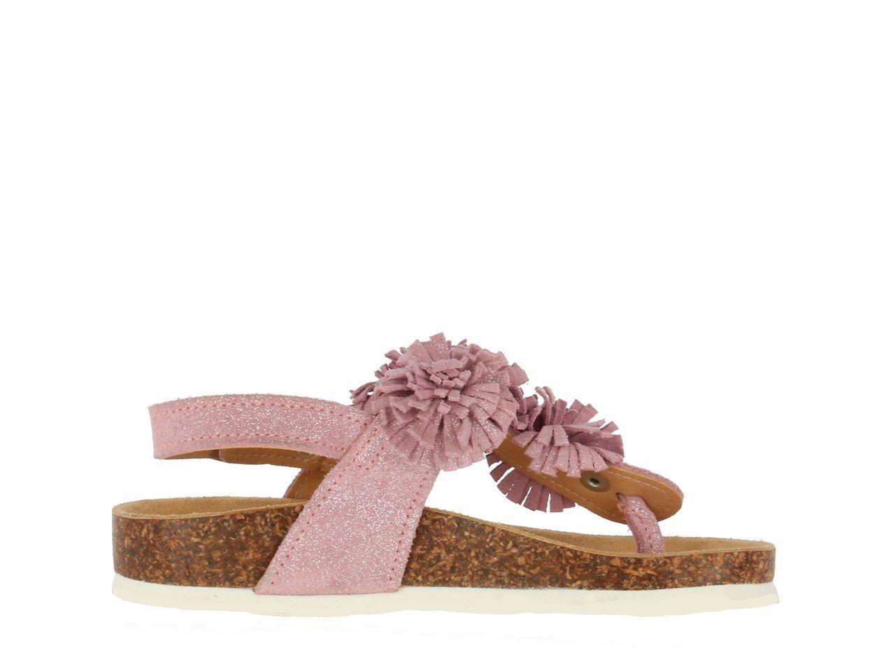 Sandalia Cuero Forte Rosa-3