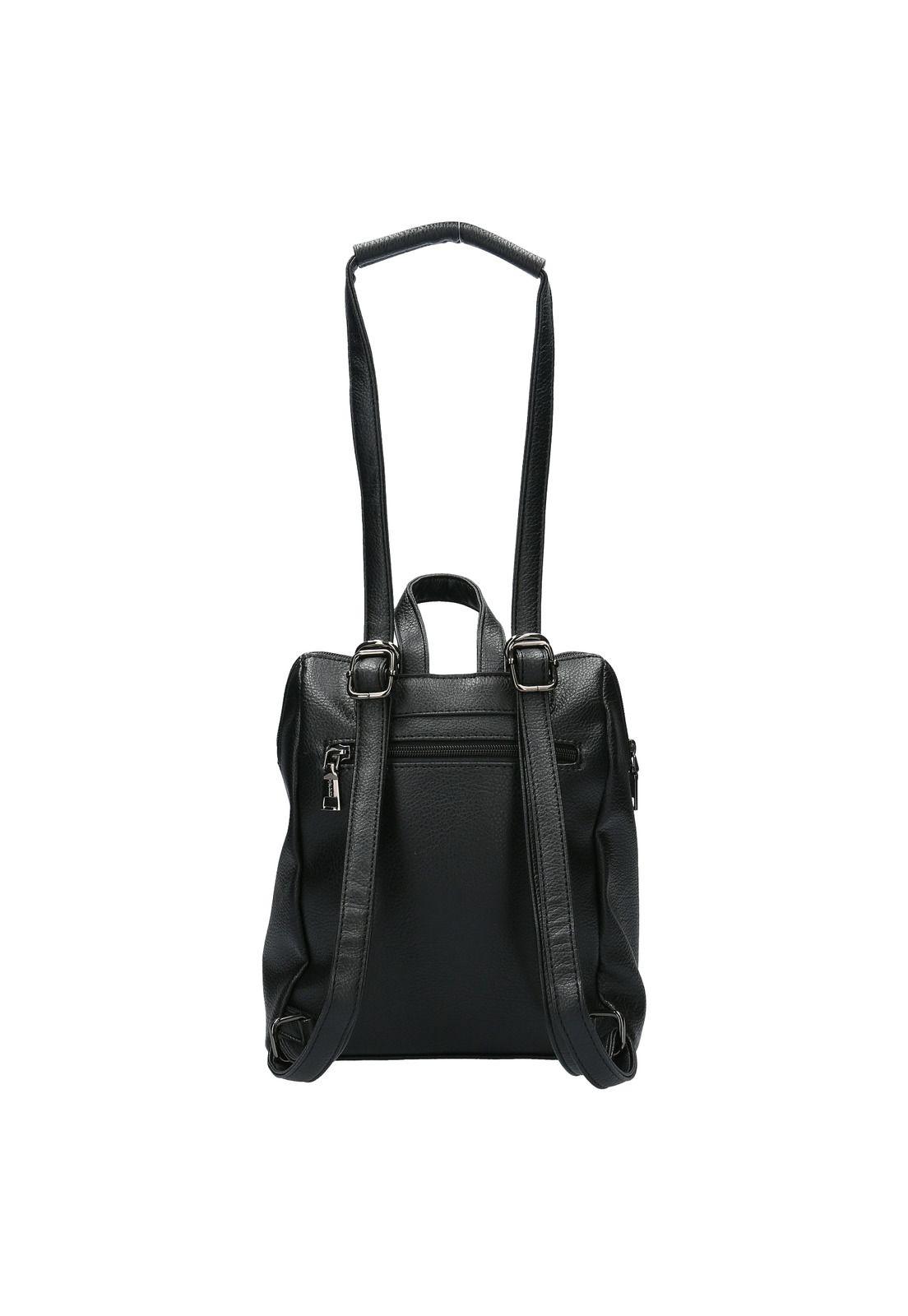 Mochila Convertible Mujer Edua Backbag Negro-2