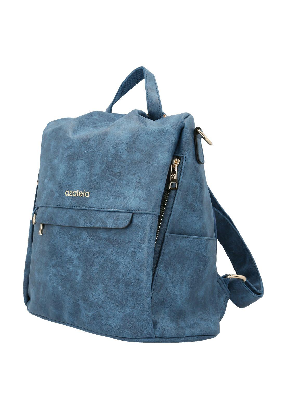 Mochila Mujer James Back Azul-1