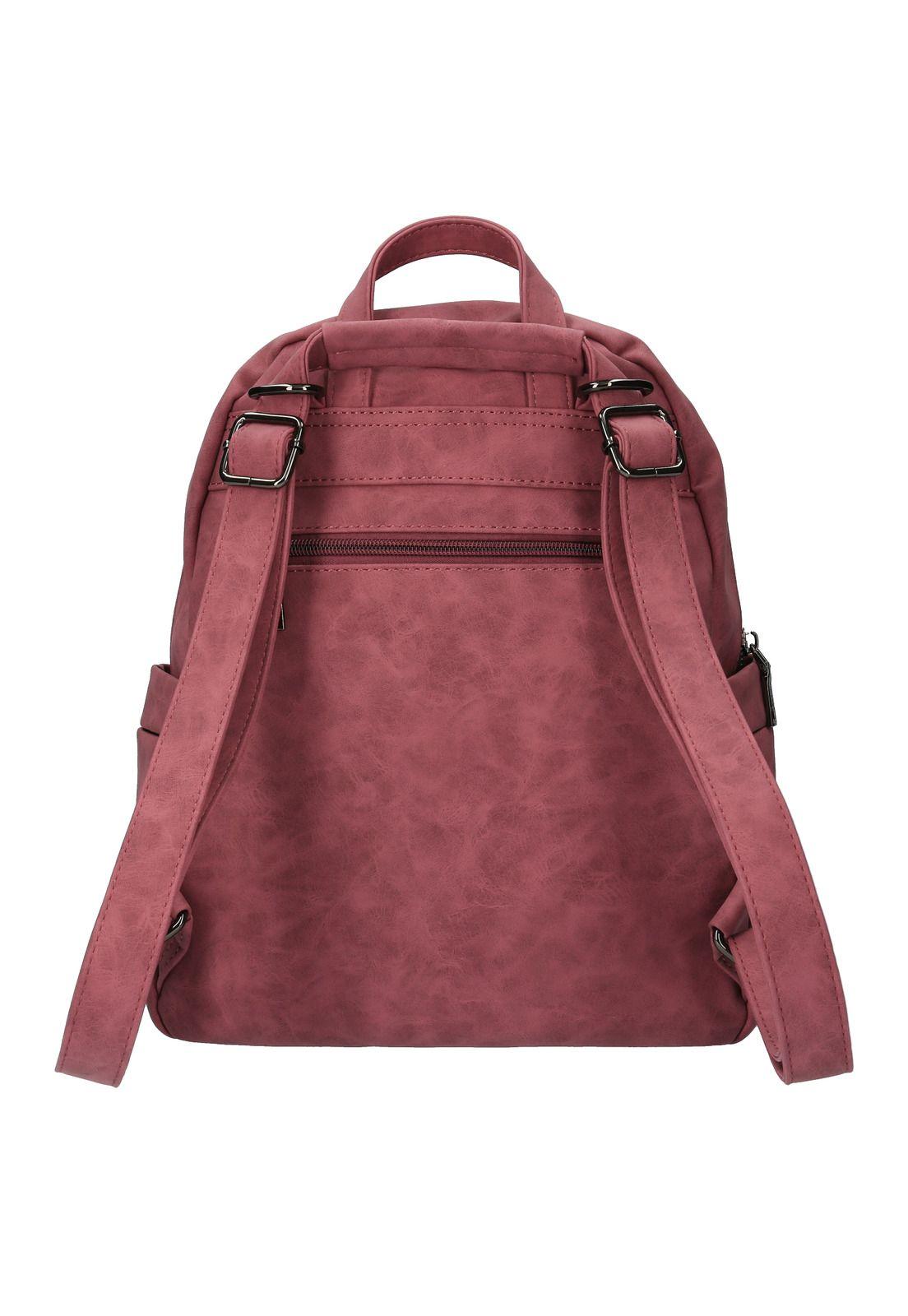 Mochila Mujer Foz Backbag Burdeo-2