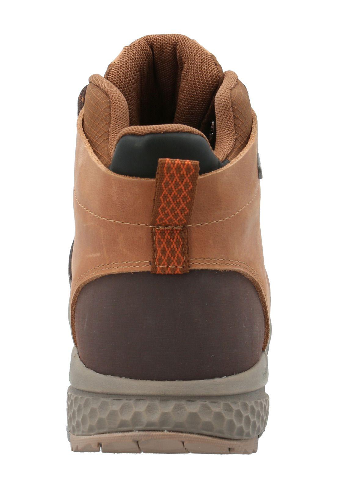 Botín Cuero Hombre Kamet Café-6