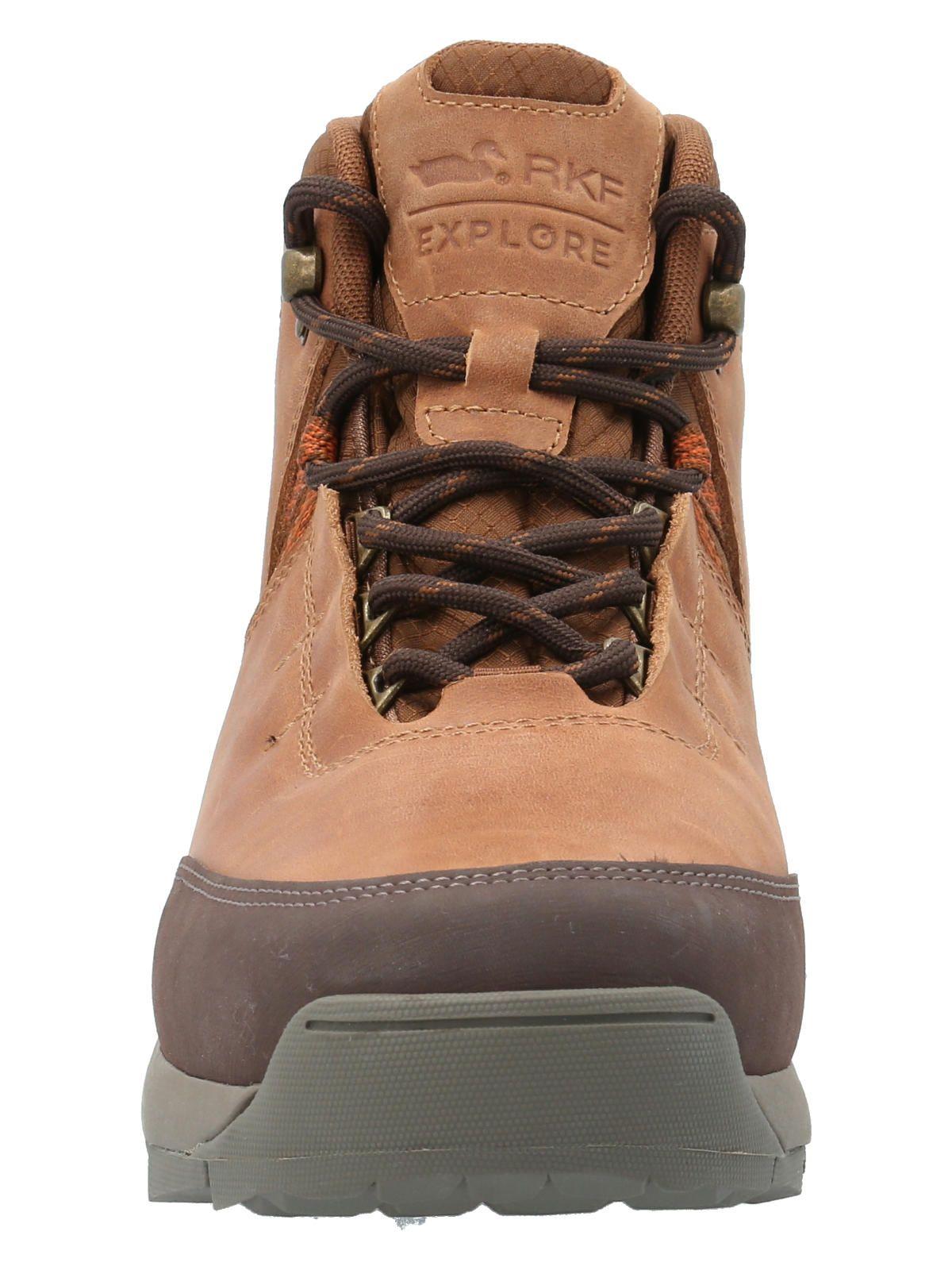 Botín Cuero Hombre Kamet Café-3