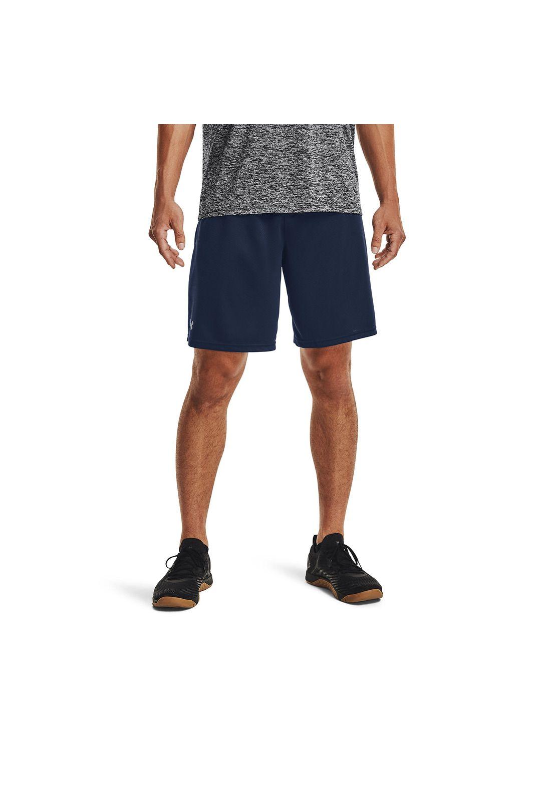 Short UA Tech Mesh Shorts Azul hombre-3