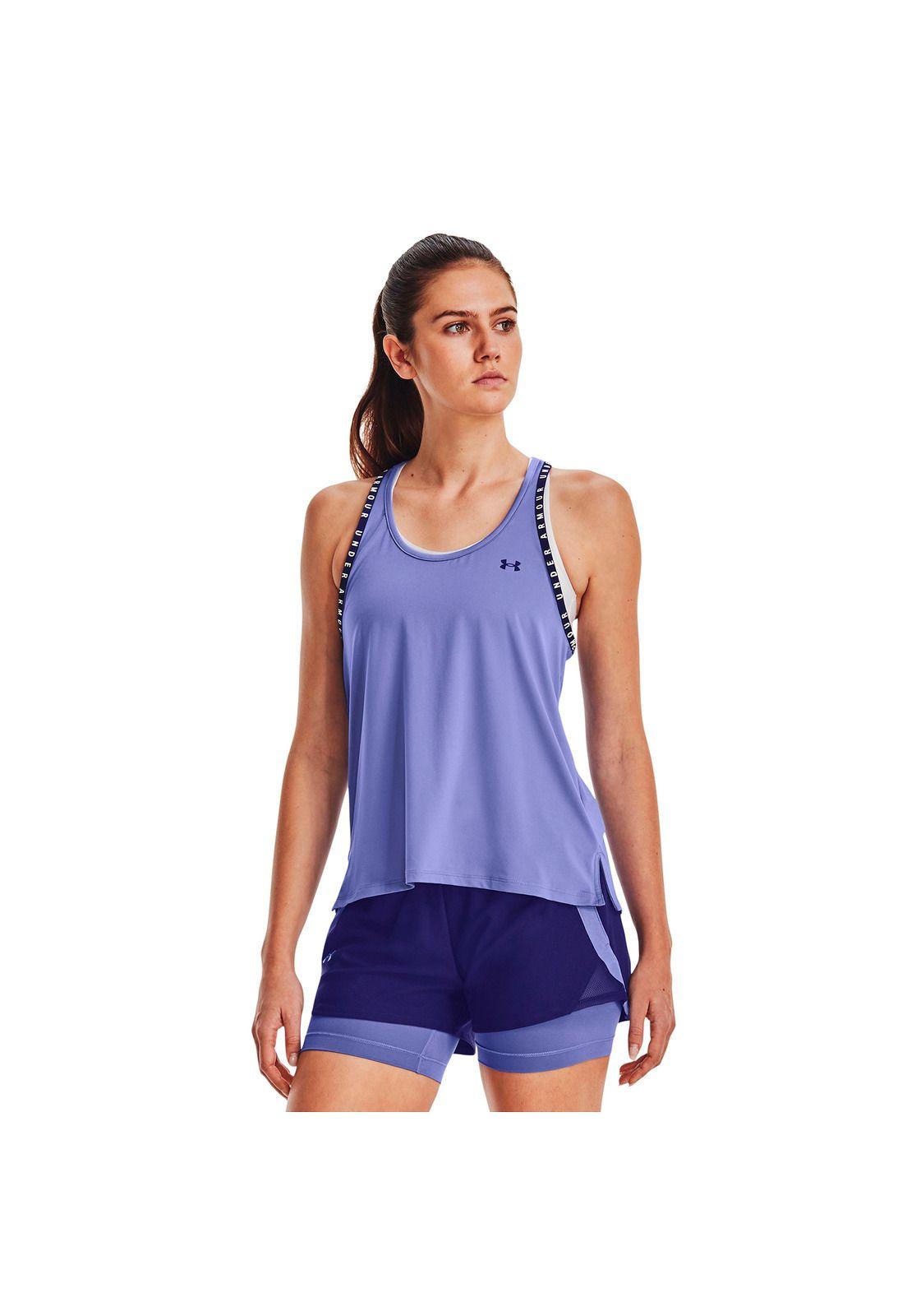 Polera S/M Training Knockout Lila Mujer-3