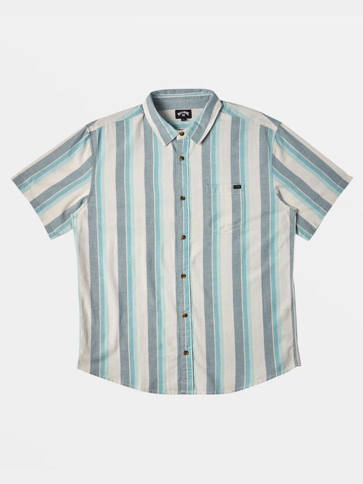 Camisa Manga Corta Hombre All Day Stripe Azul-6