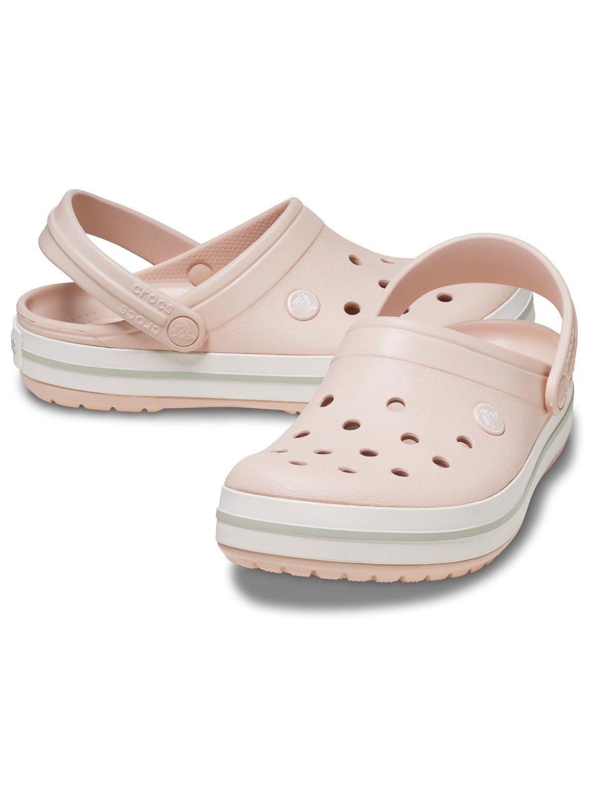 Zueco Crocs Mujer Crocband Rosado-3