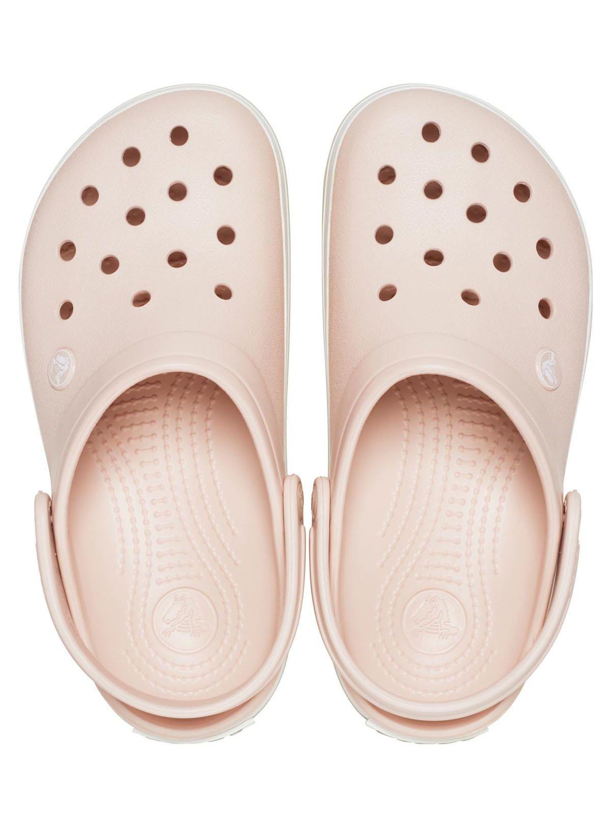 Zueco Crocs Mujer Crocband Rosado-4