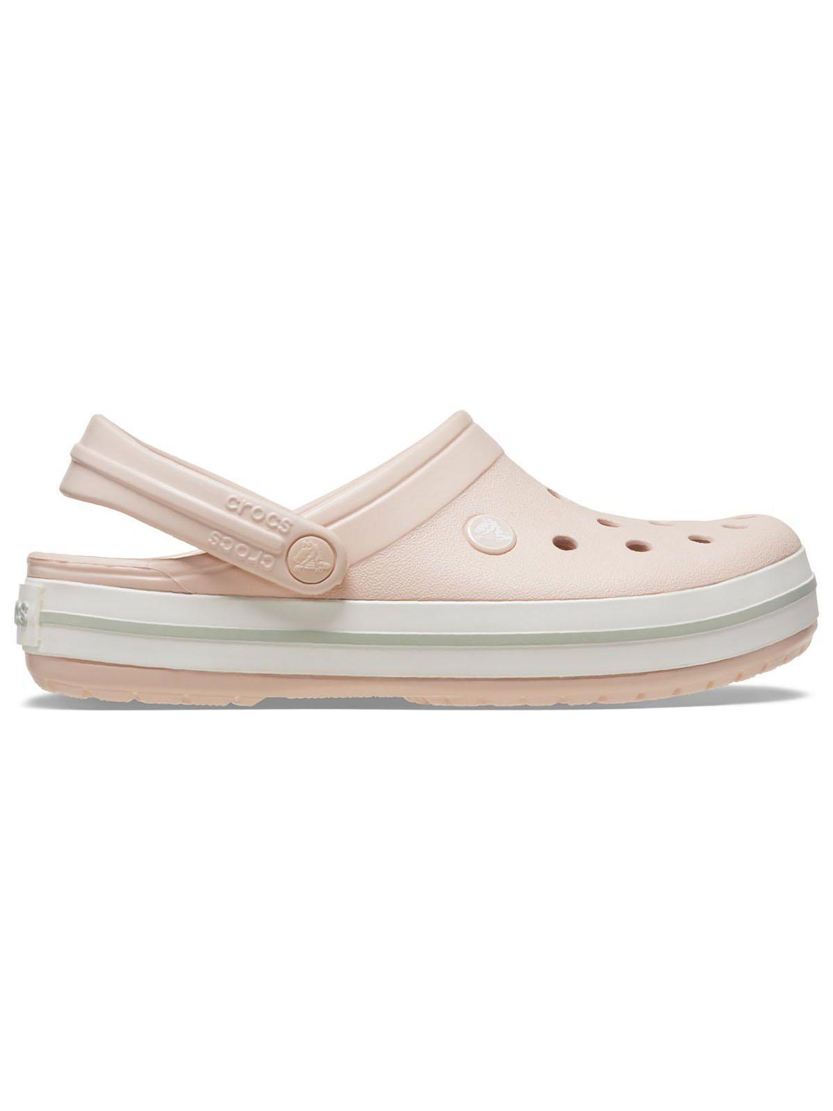Zueco Crocs Mujer Crocband Rosado-0