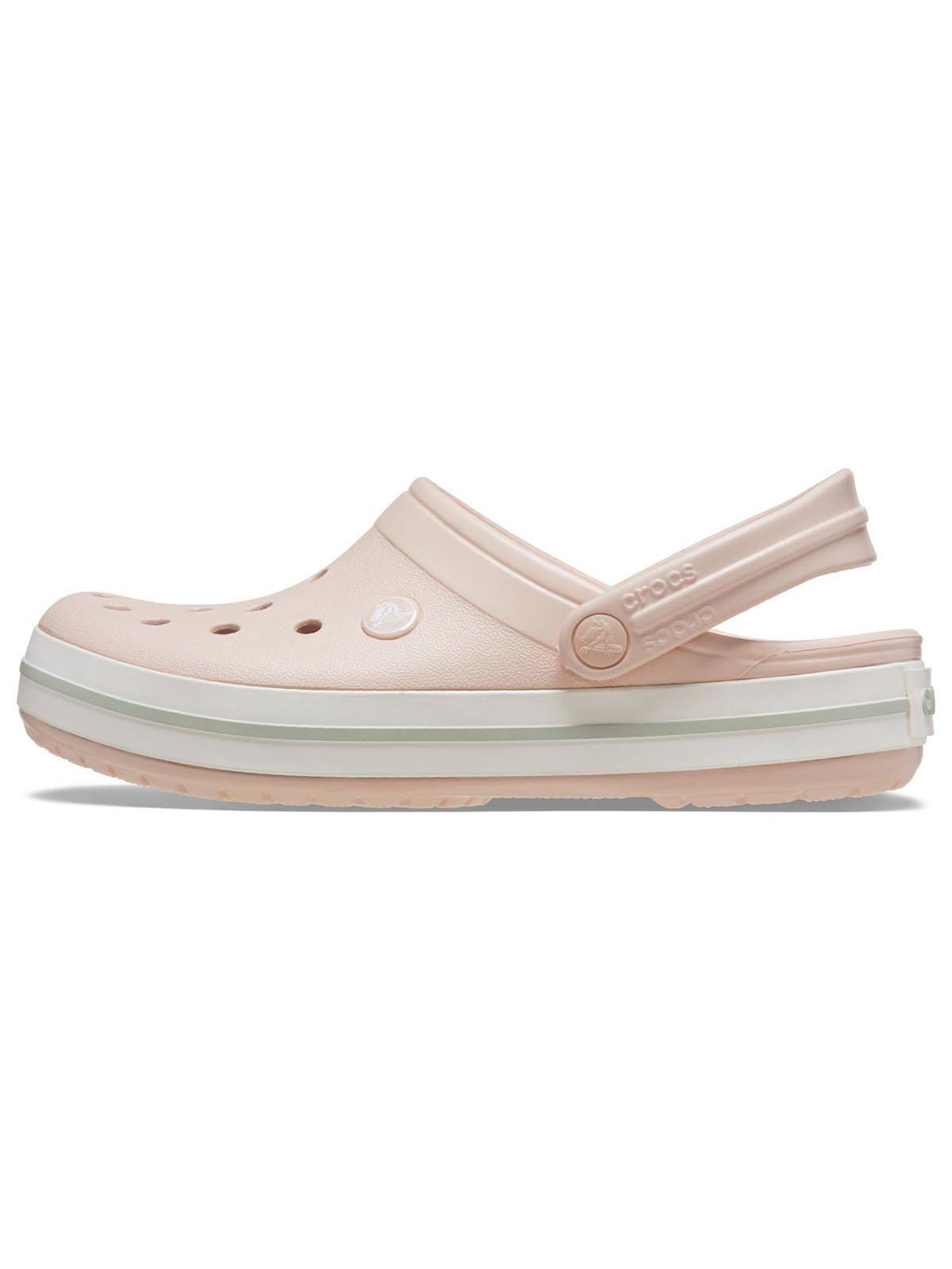 Zueco Crocs Mujer Crocband Rosado-1